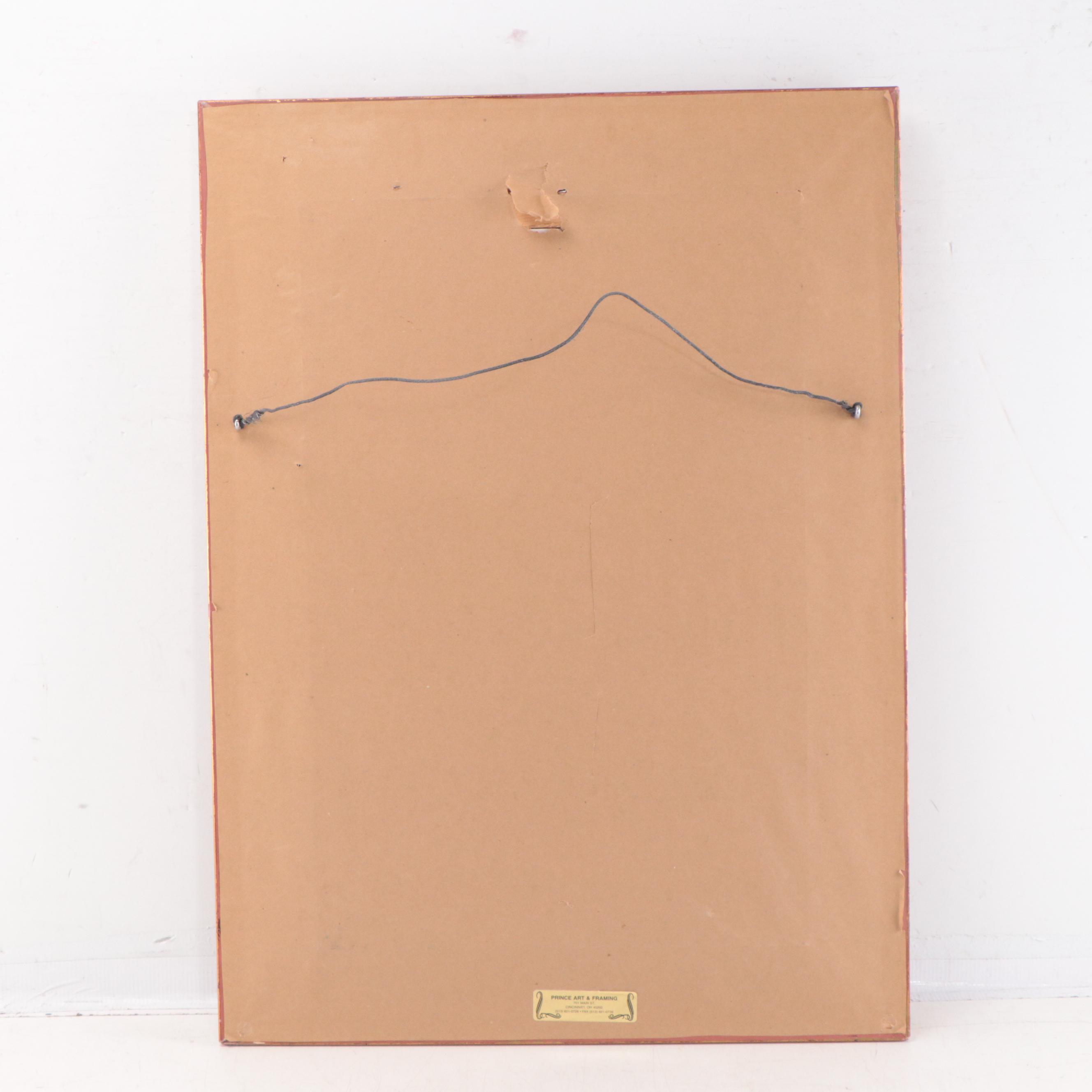 Abstract Nude Acrylic Painting