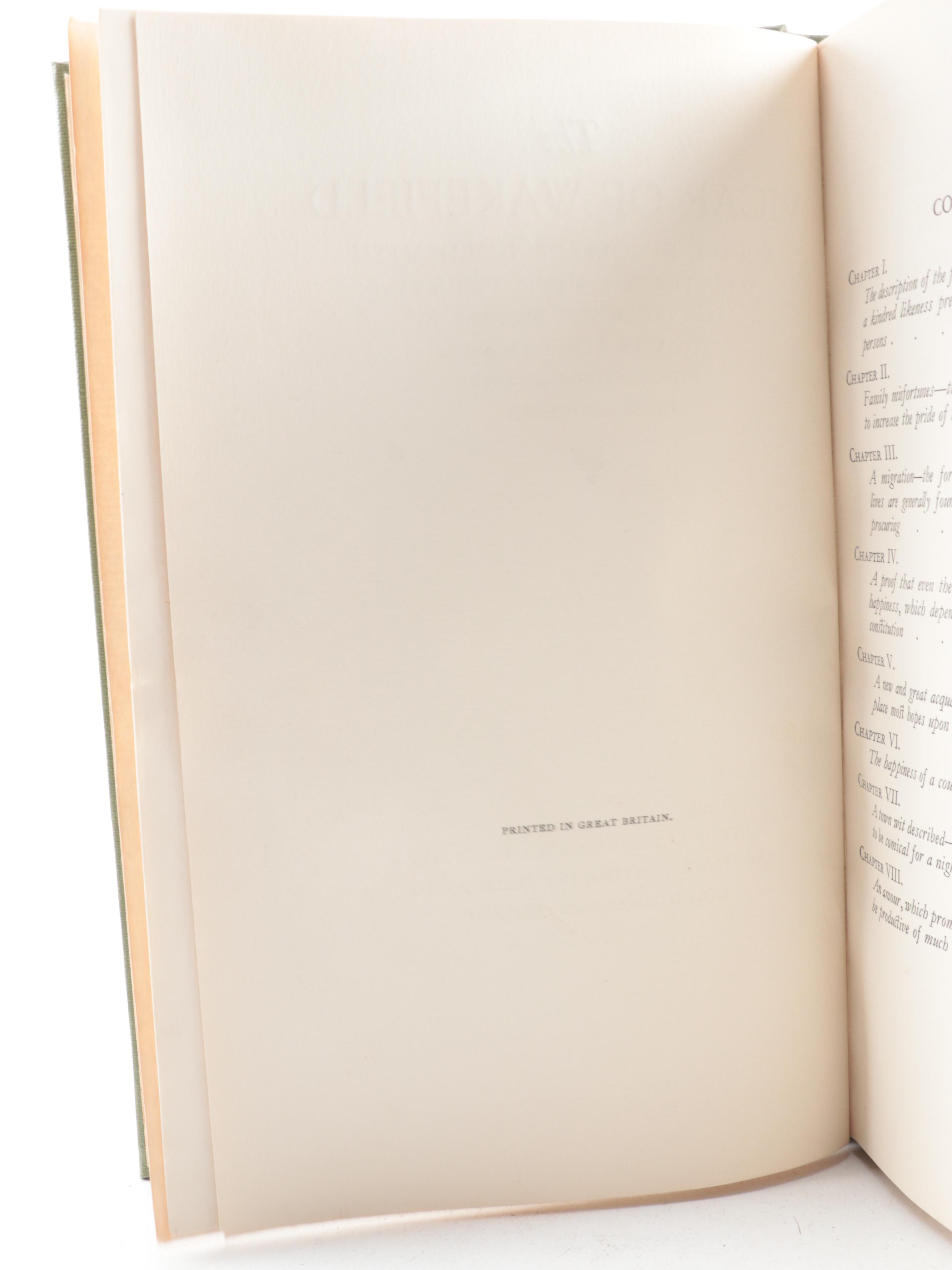 Illustrated "The Vicar of Wakefield" by Oliver Goldsmith and More Books