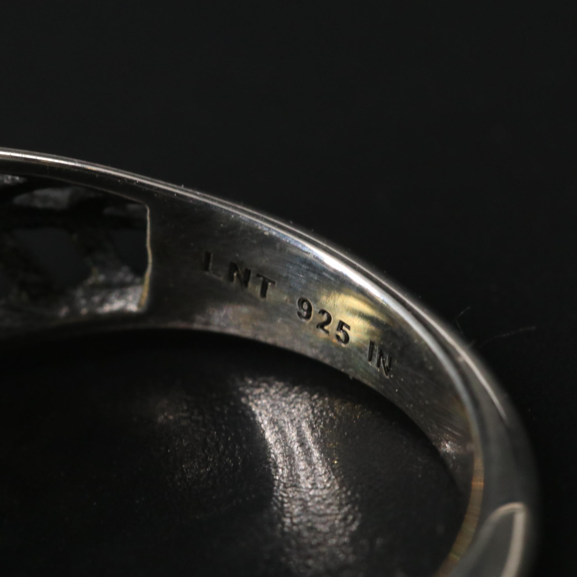 Sterling Citrine Ring