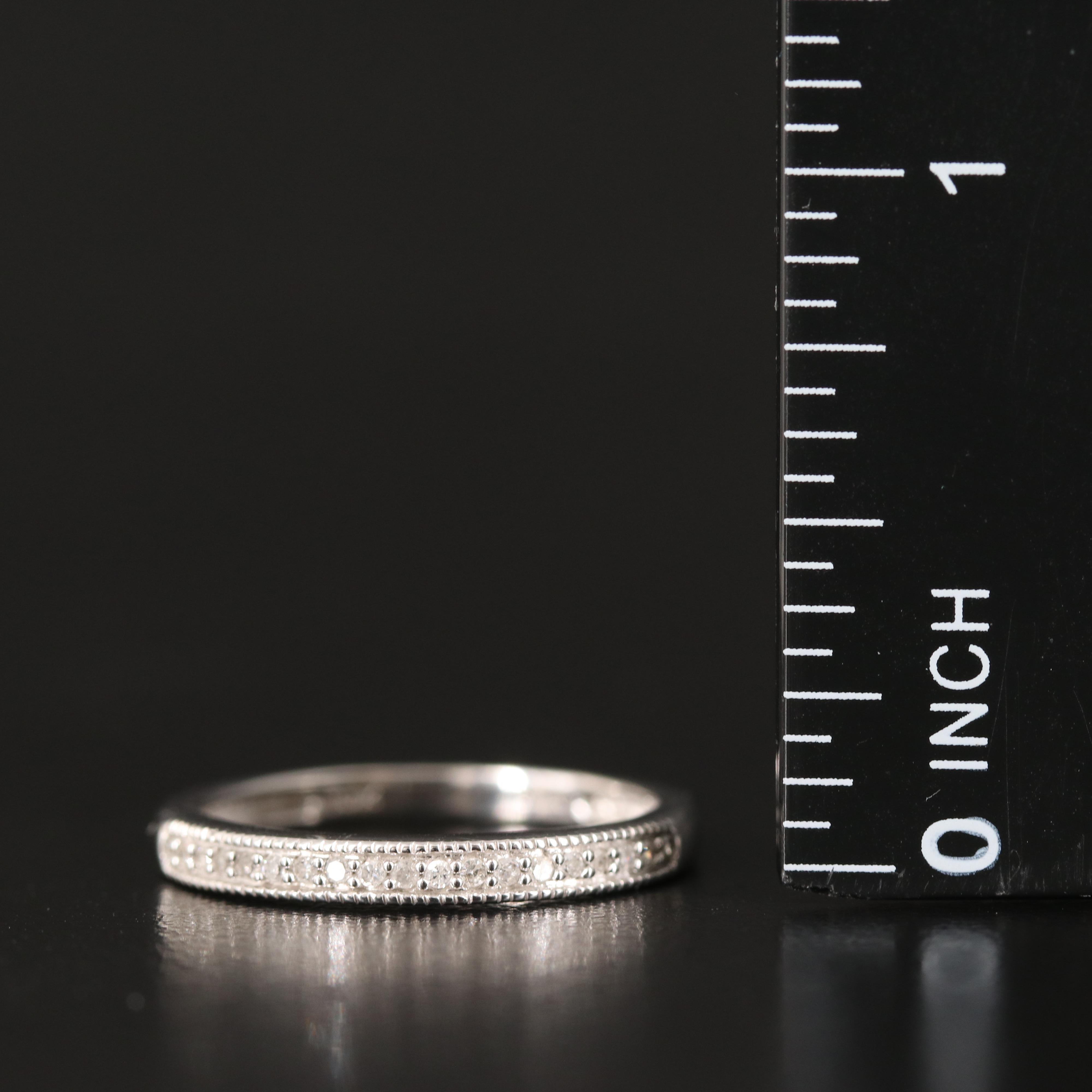 10K 0.10 CTW Diamond Ring