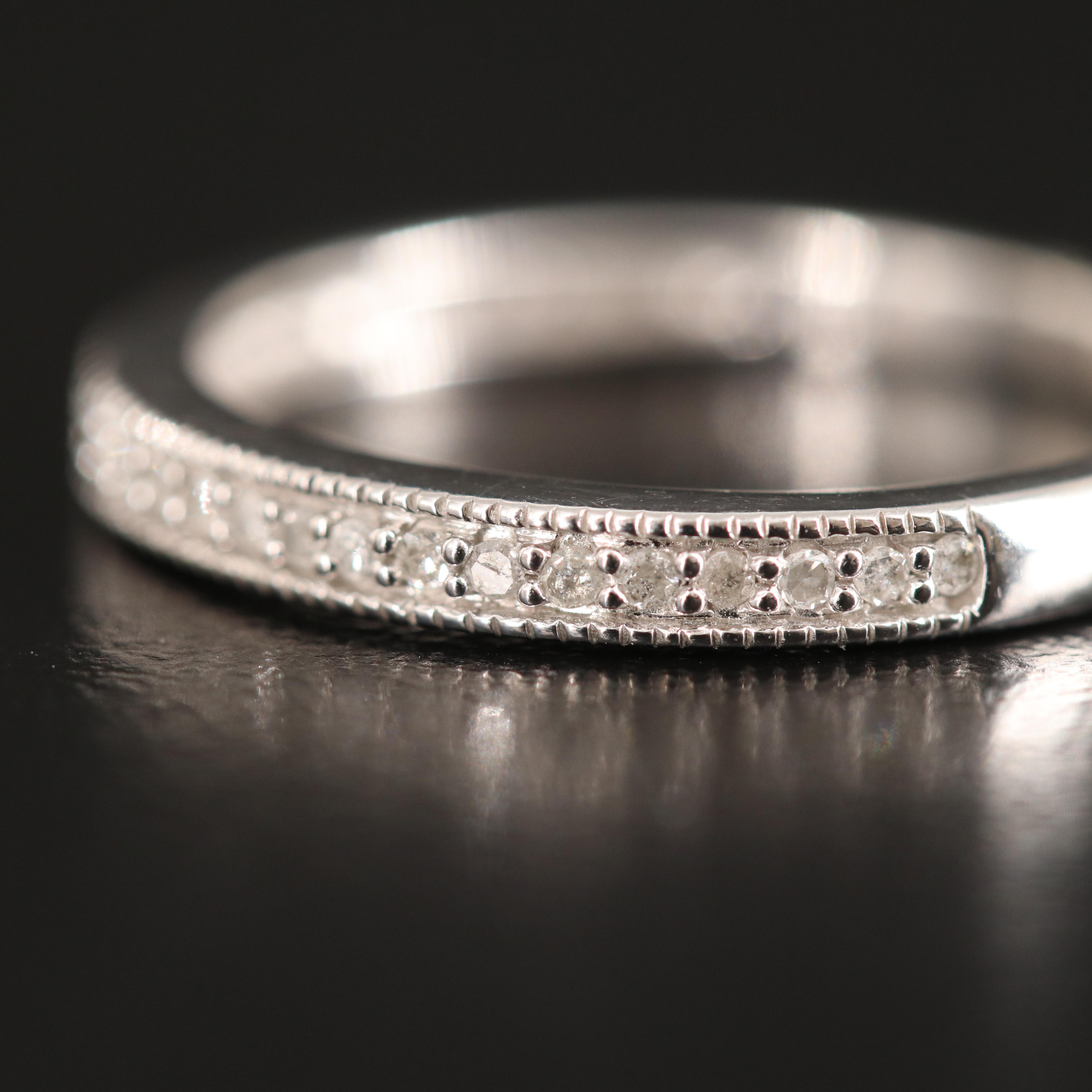 10K 0.10 CTW Diamond Ring