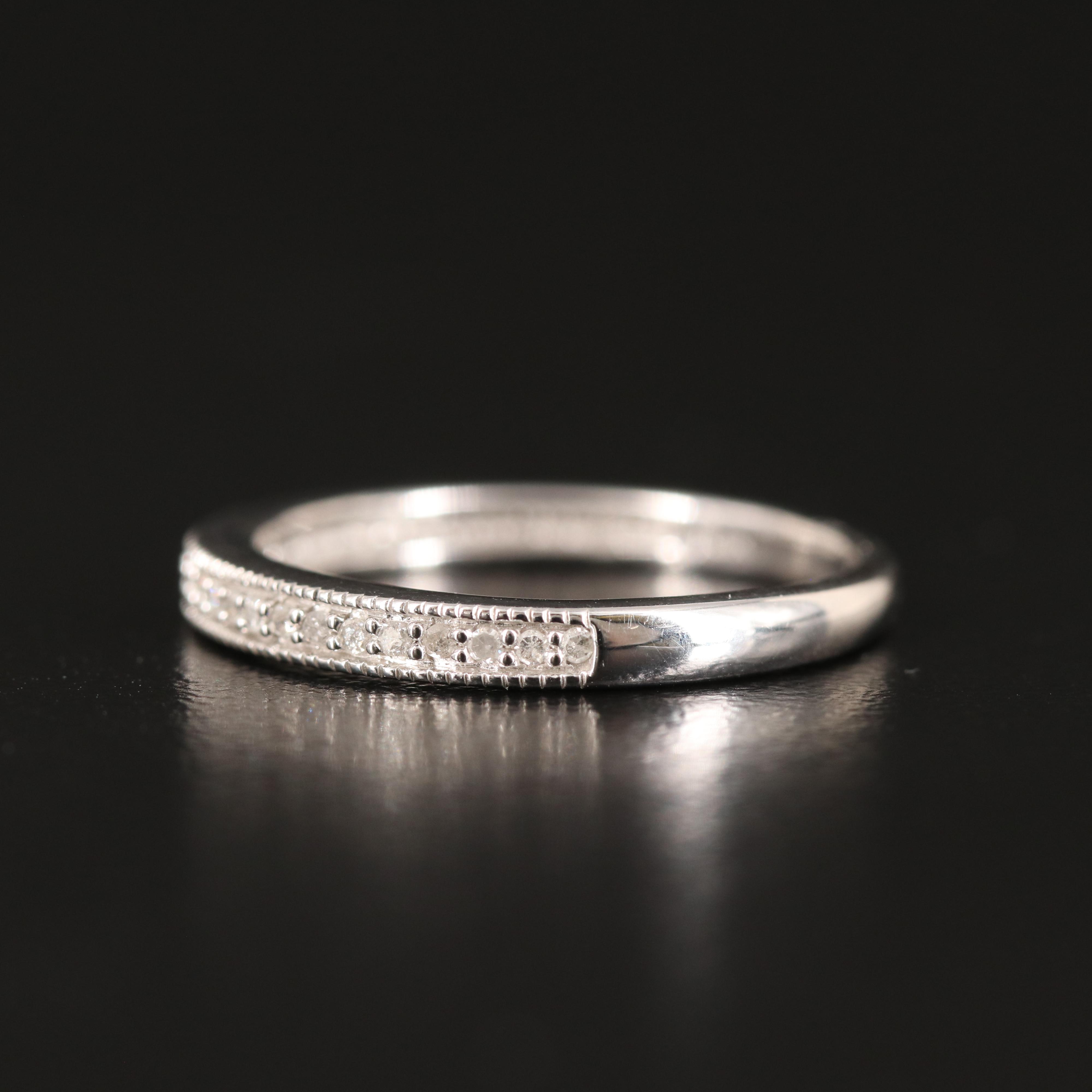 10K 0.10 CTW Diamond Ring
