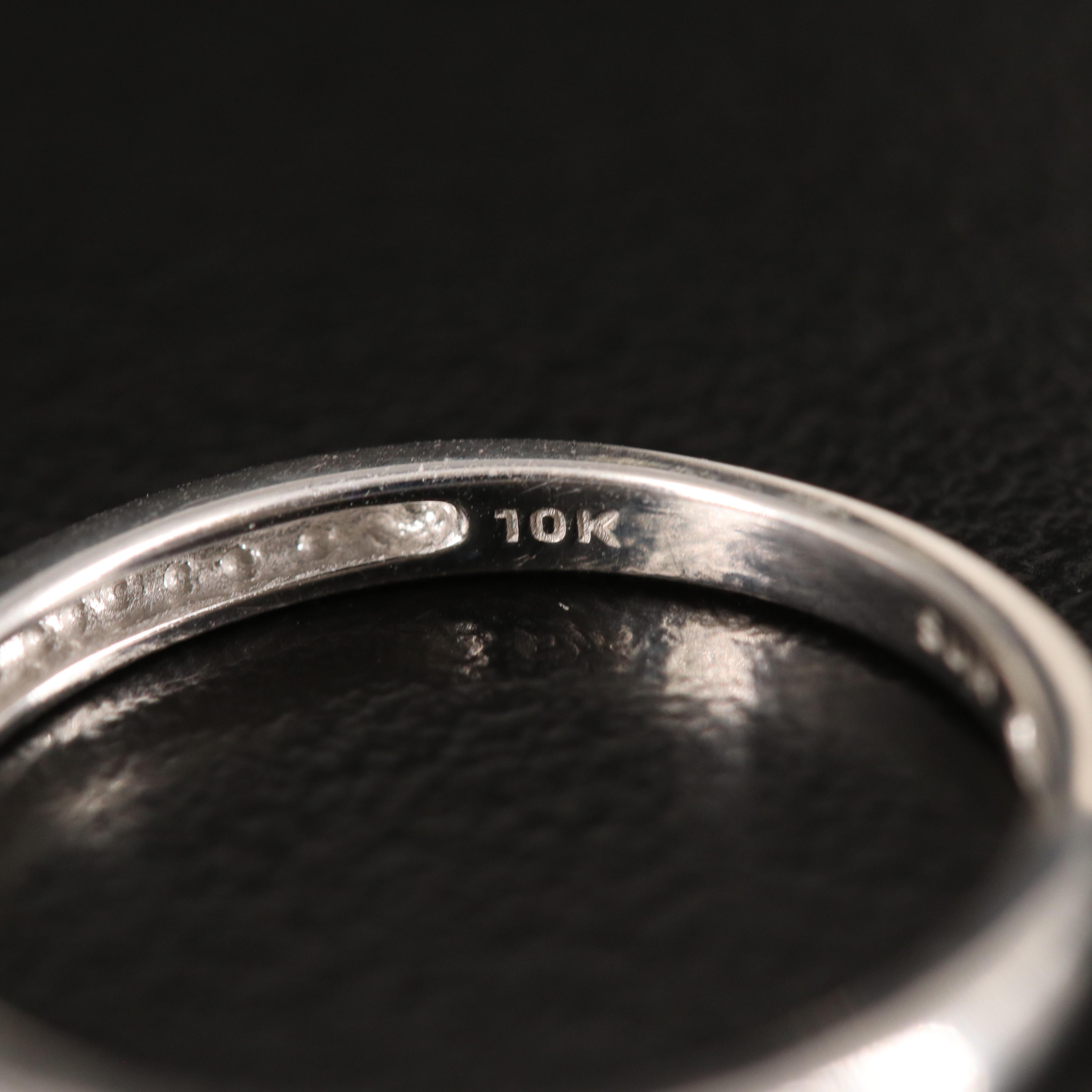 10K 0.10 CTW Diamond Ring