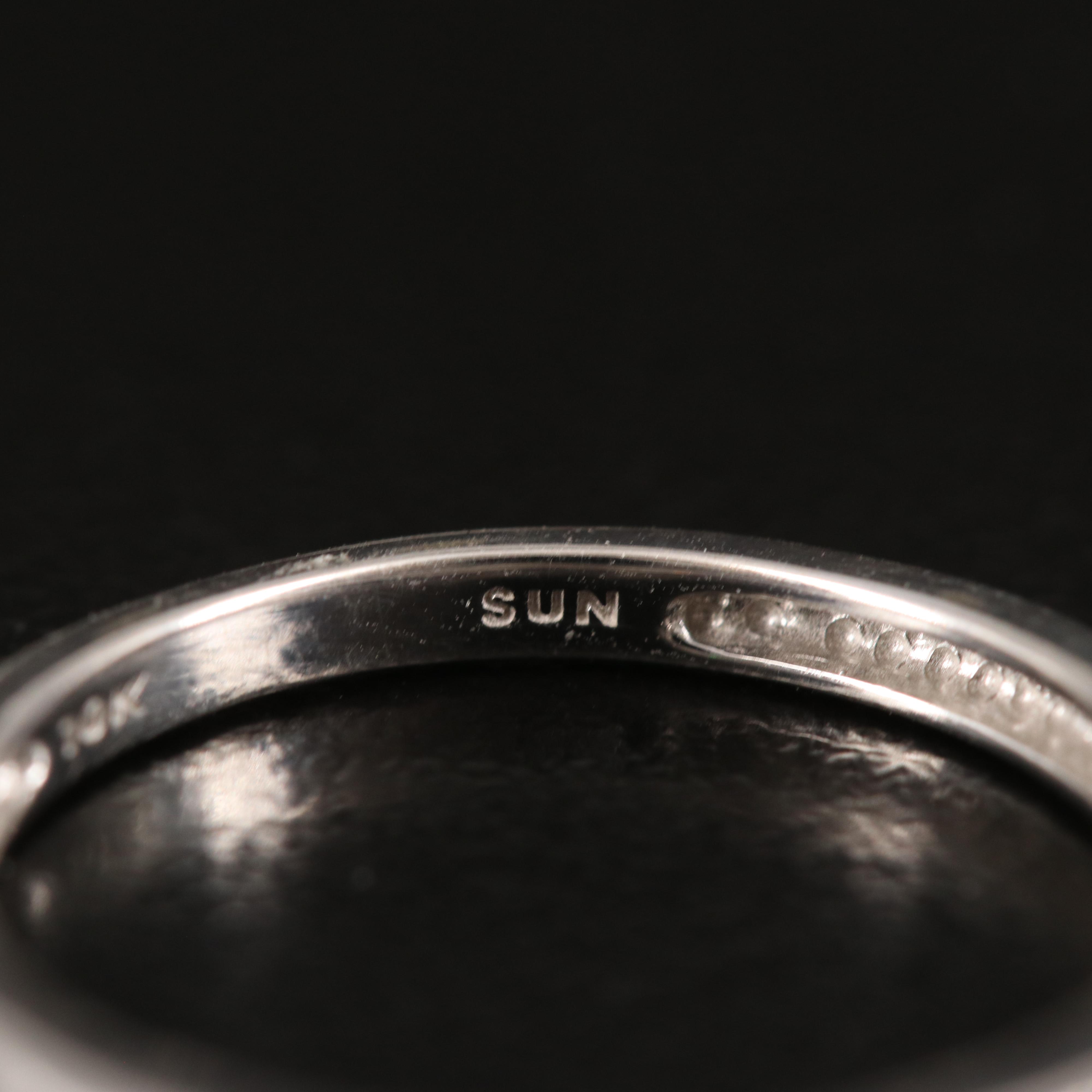 10K 0.10 CTW Diamond Ring