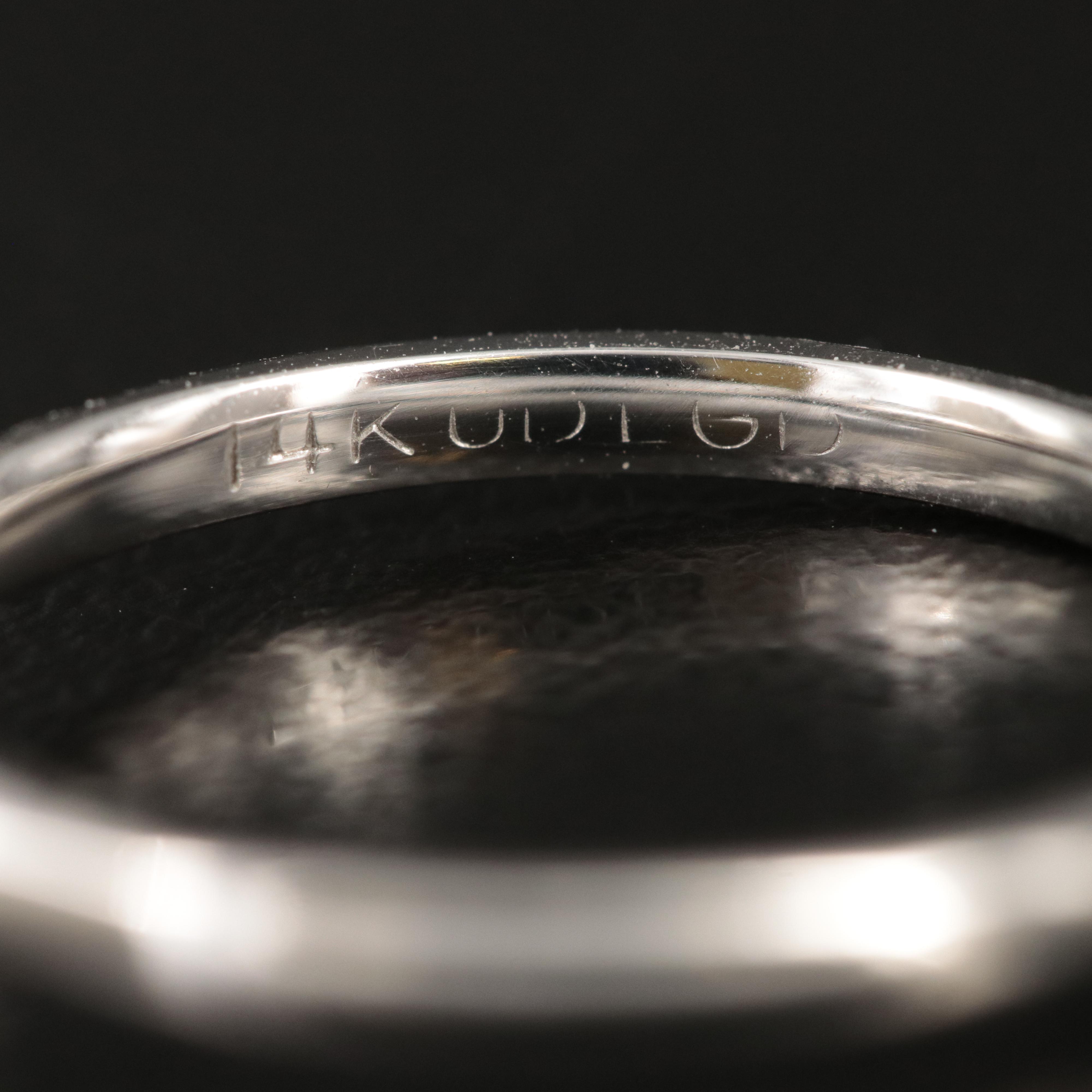 14K 1.09 CT Lab Grown Diamond Solitaire Ring