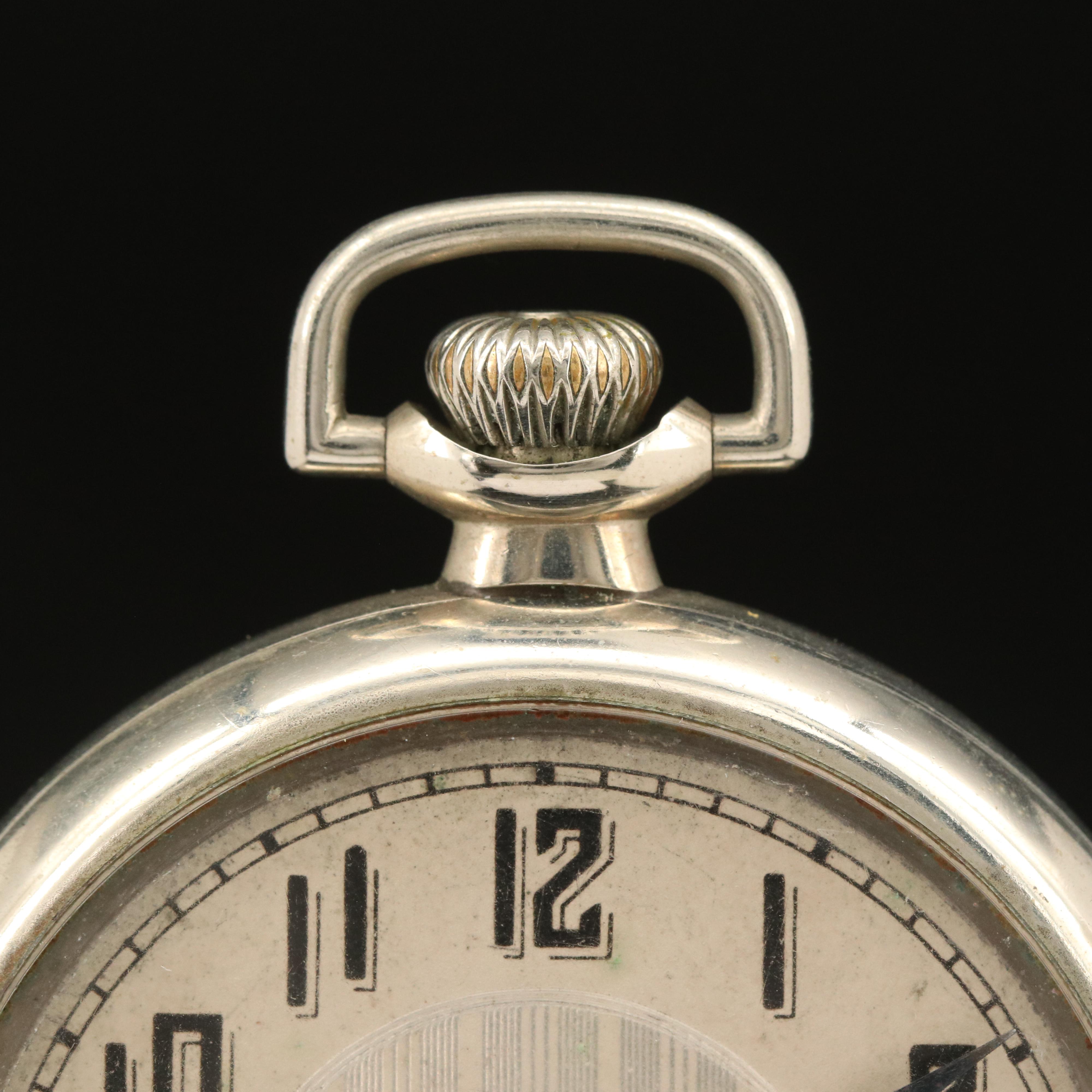 1923 Elgin Silverode Pocket Watch