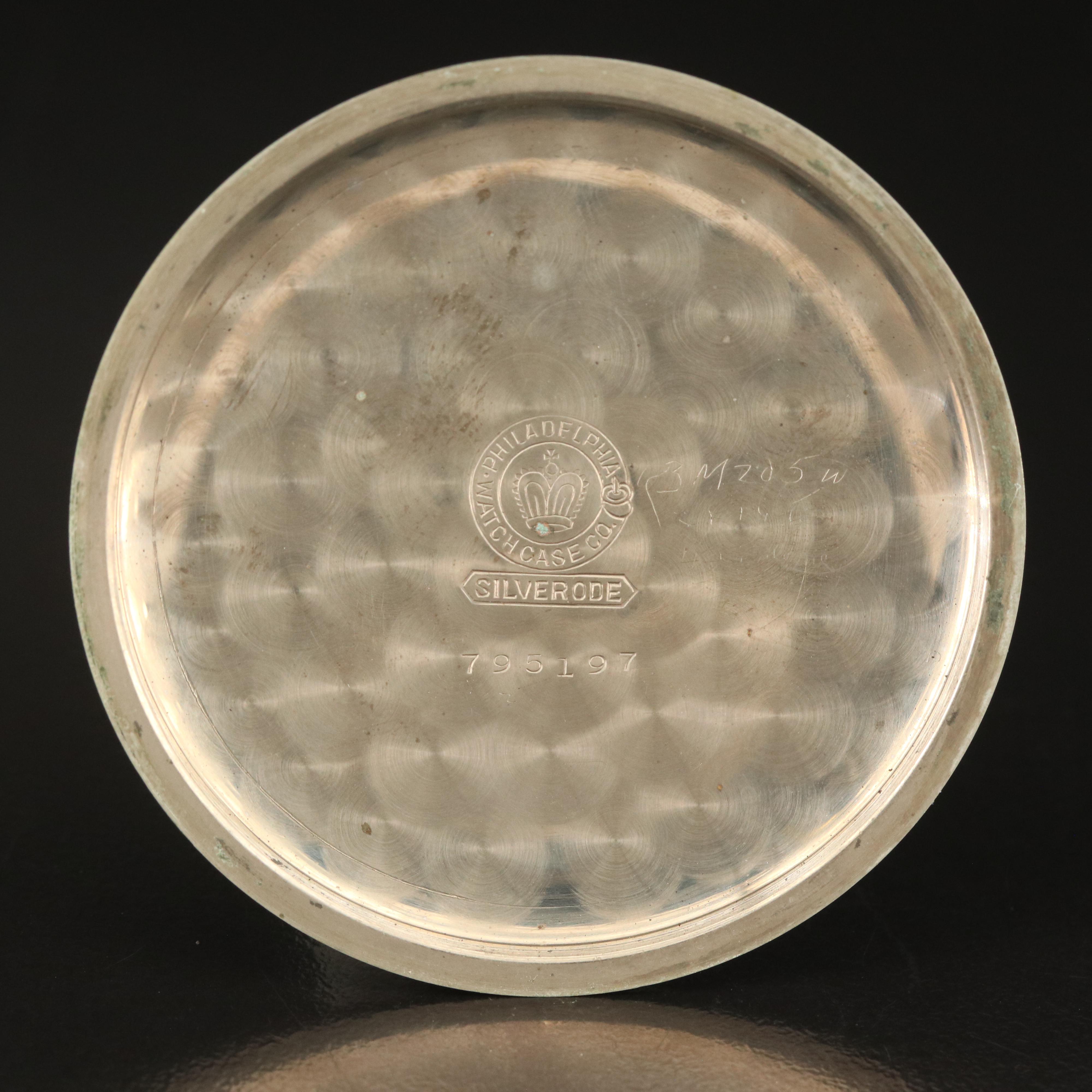 1923 Elgin Silverode Pocket Watch