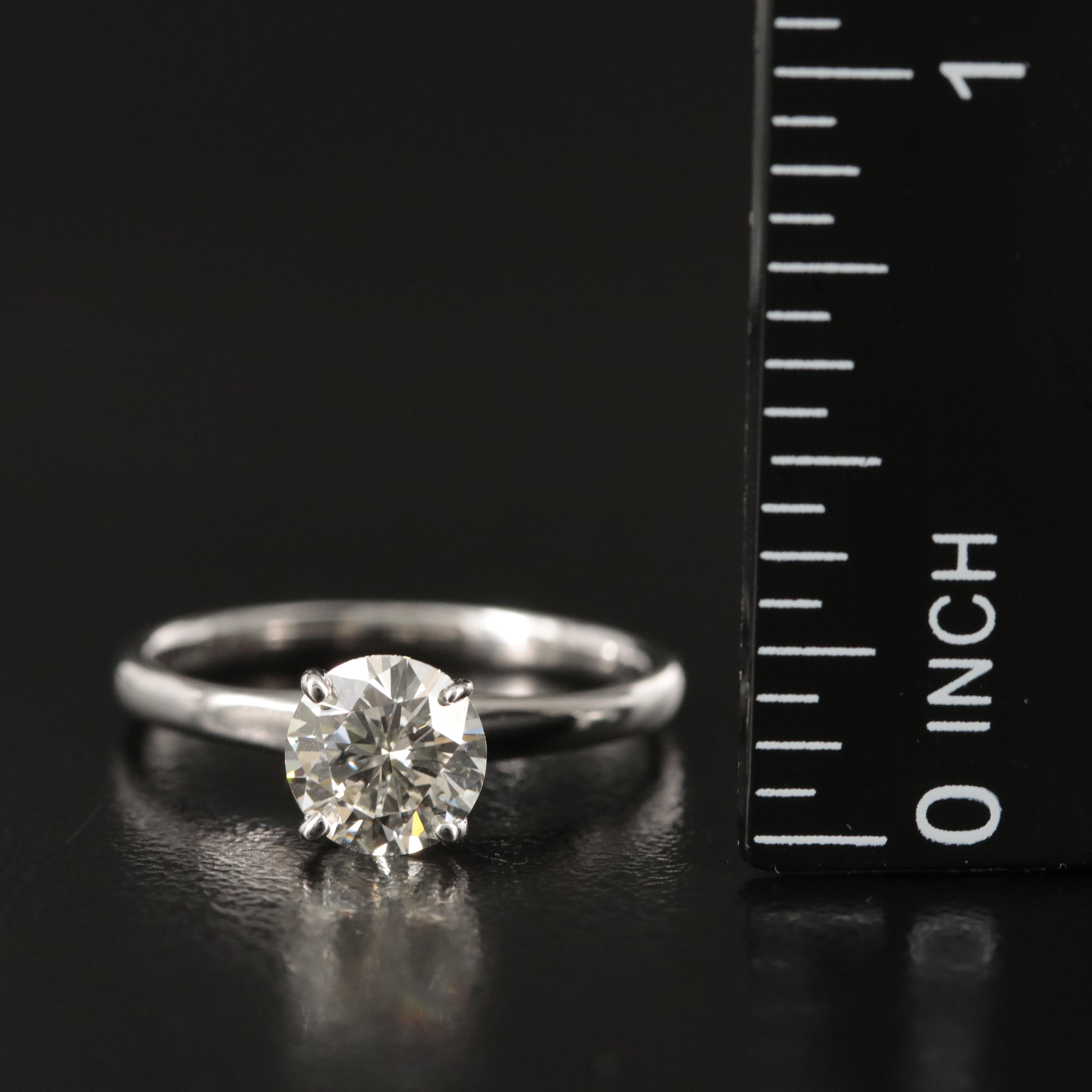 14K 1.03 CT Lab Grown Diamond Solitaire Ring