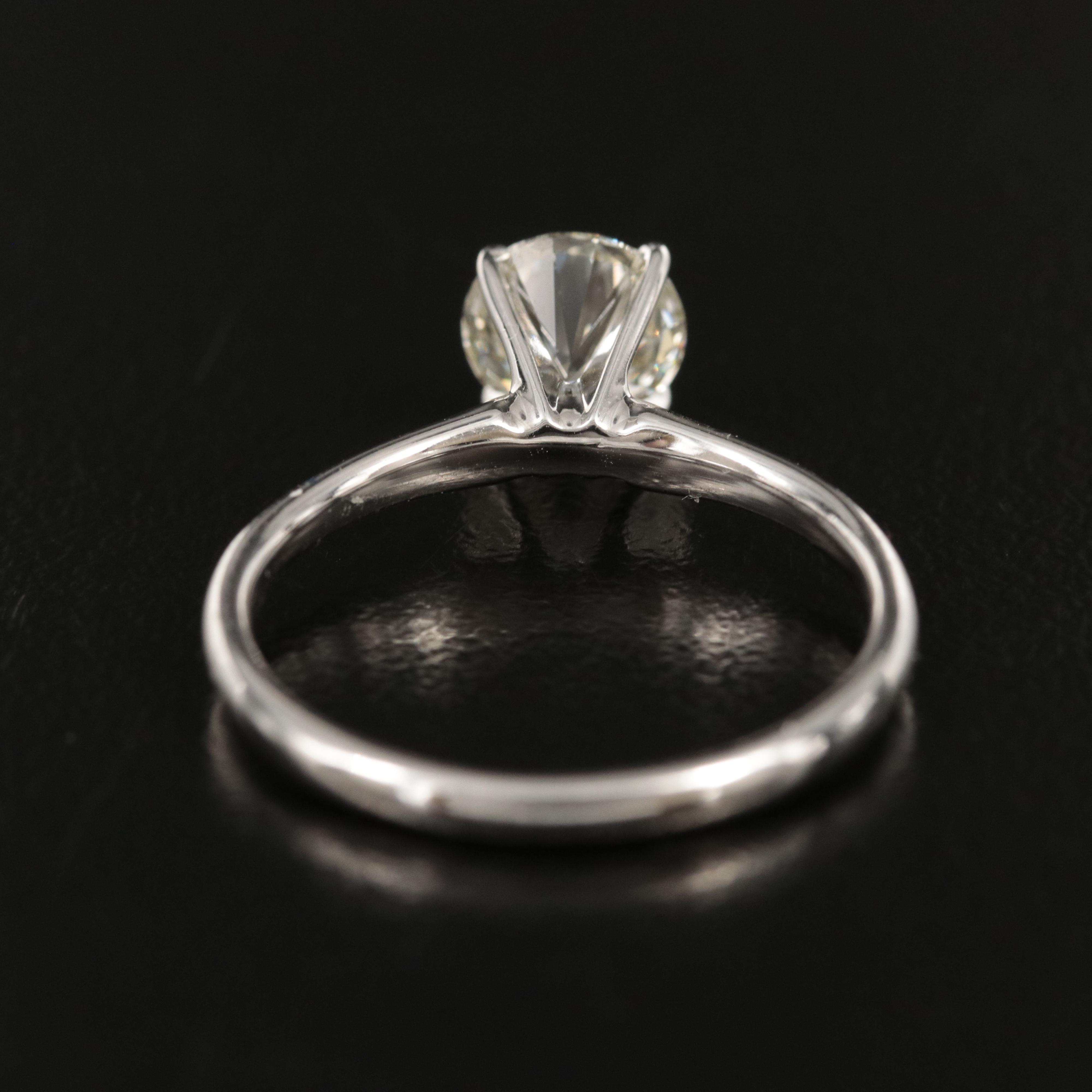 14K 1.03 CT Lab Grown Diamond Solitaire Ring