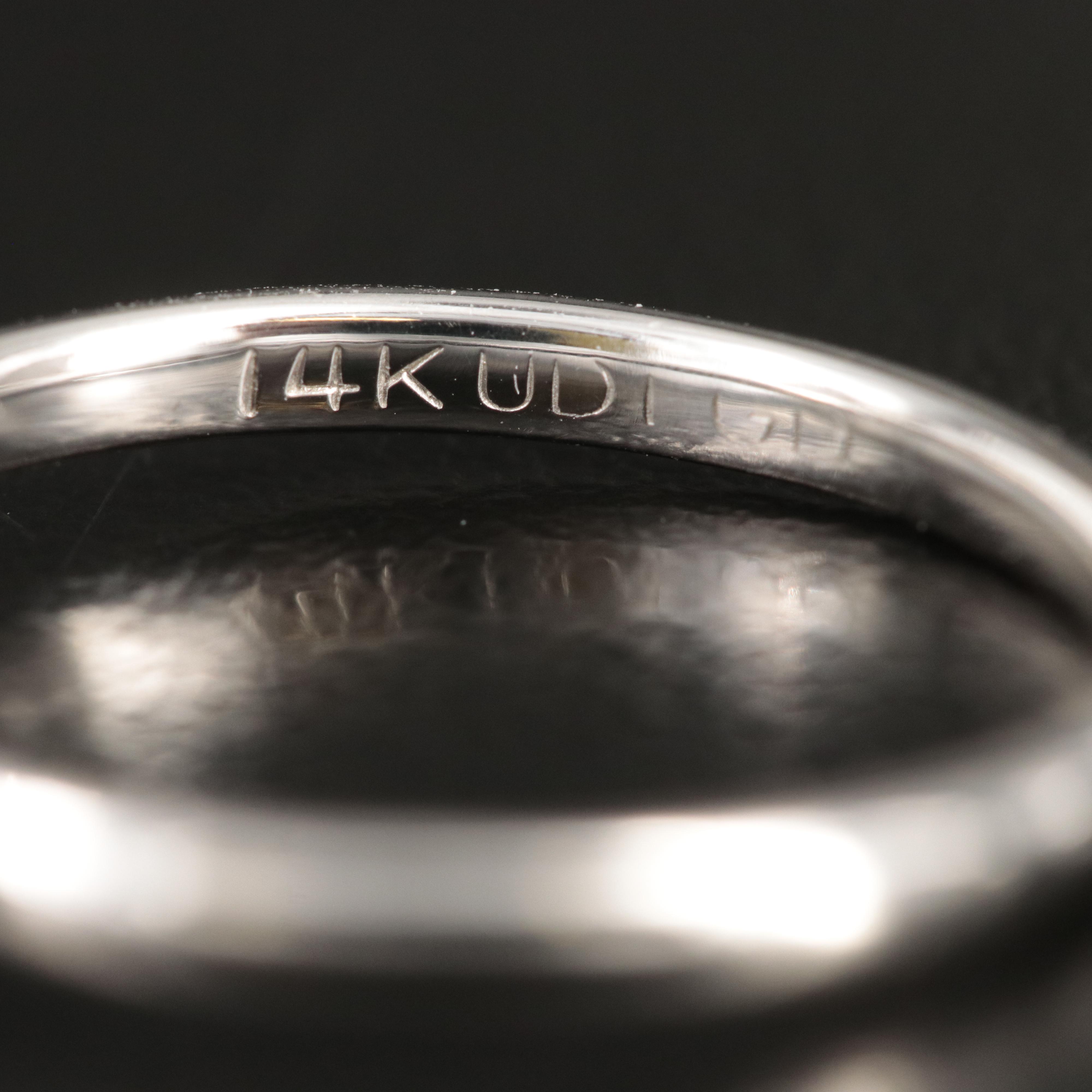 14K 1.03 CT Lab Grown Diamond Solitaire Ring