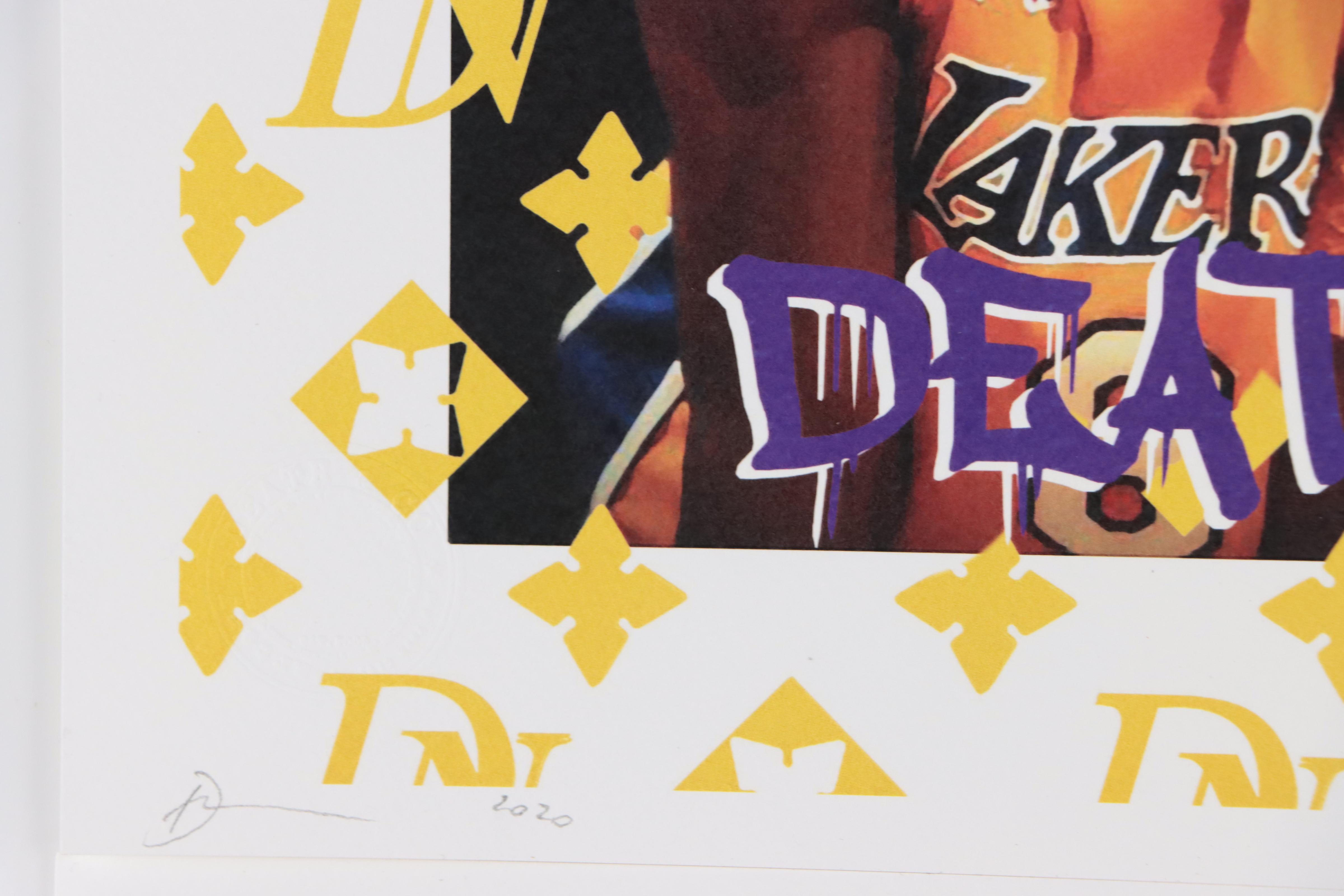 Death NYC Pop Art Graphic Prints of Kobe Bryant, 2020