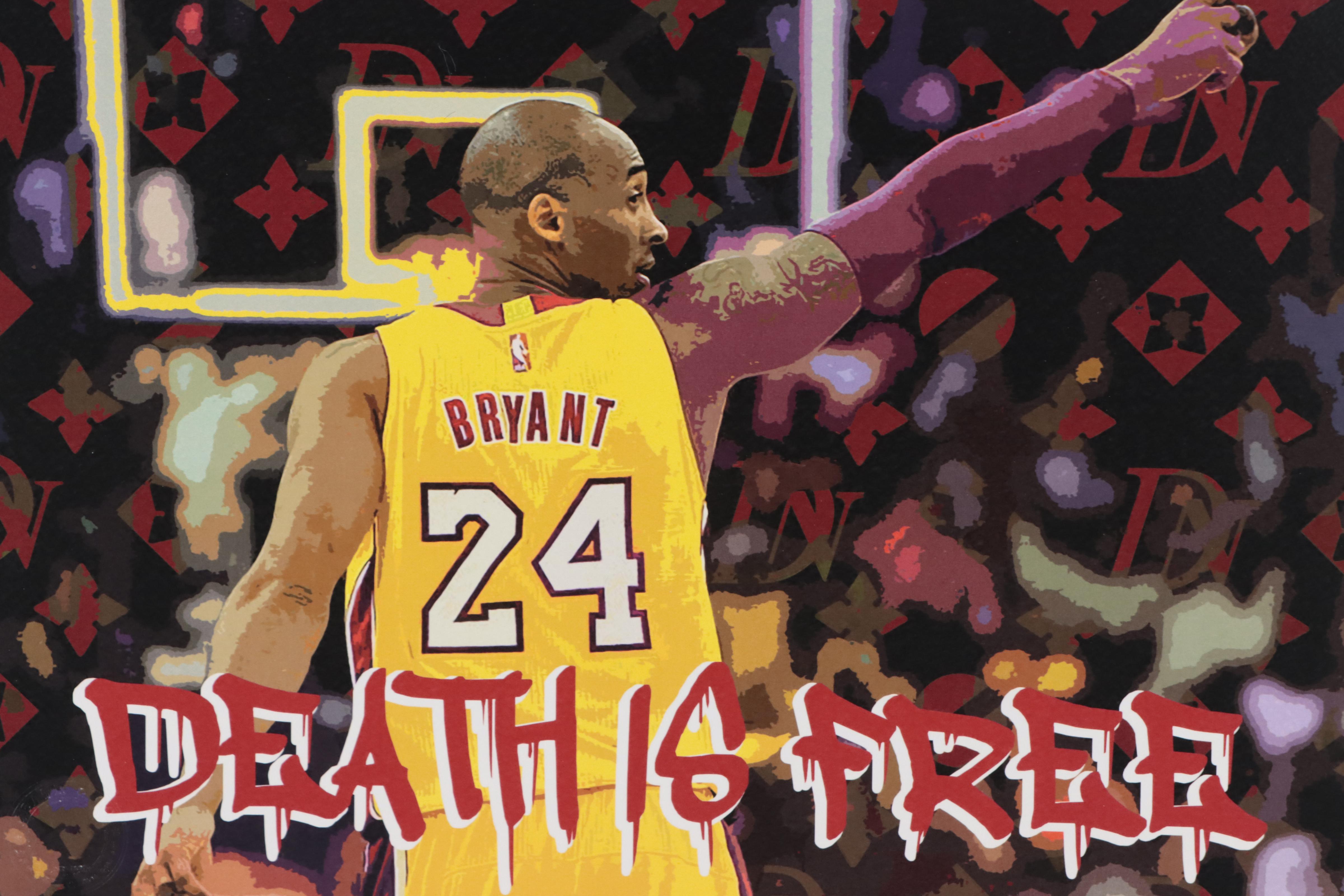 Death NYC Pop Art Graphic Prints of Kobe Bryant, 2020