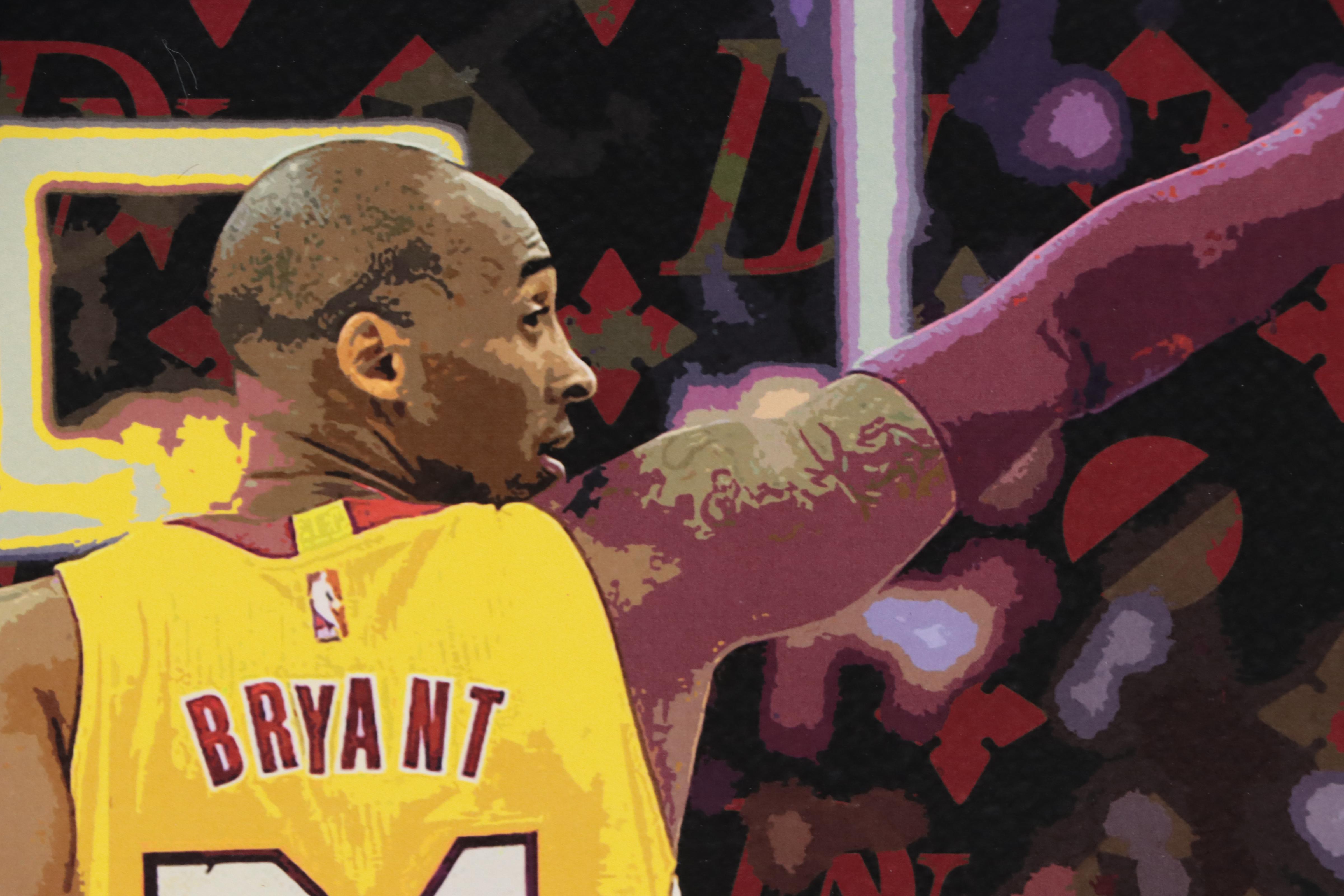 Death NYC Pop Art Graphic Prints of Kobe Bryant, 2020