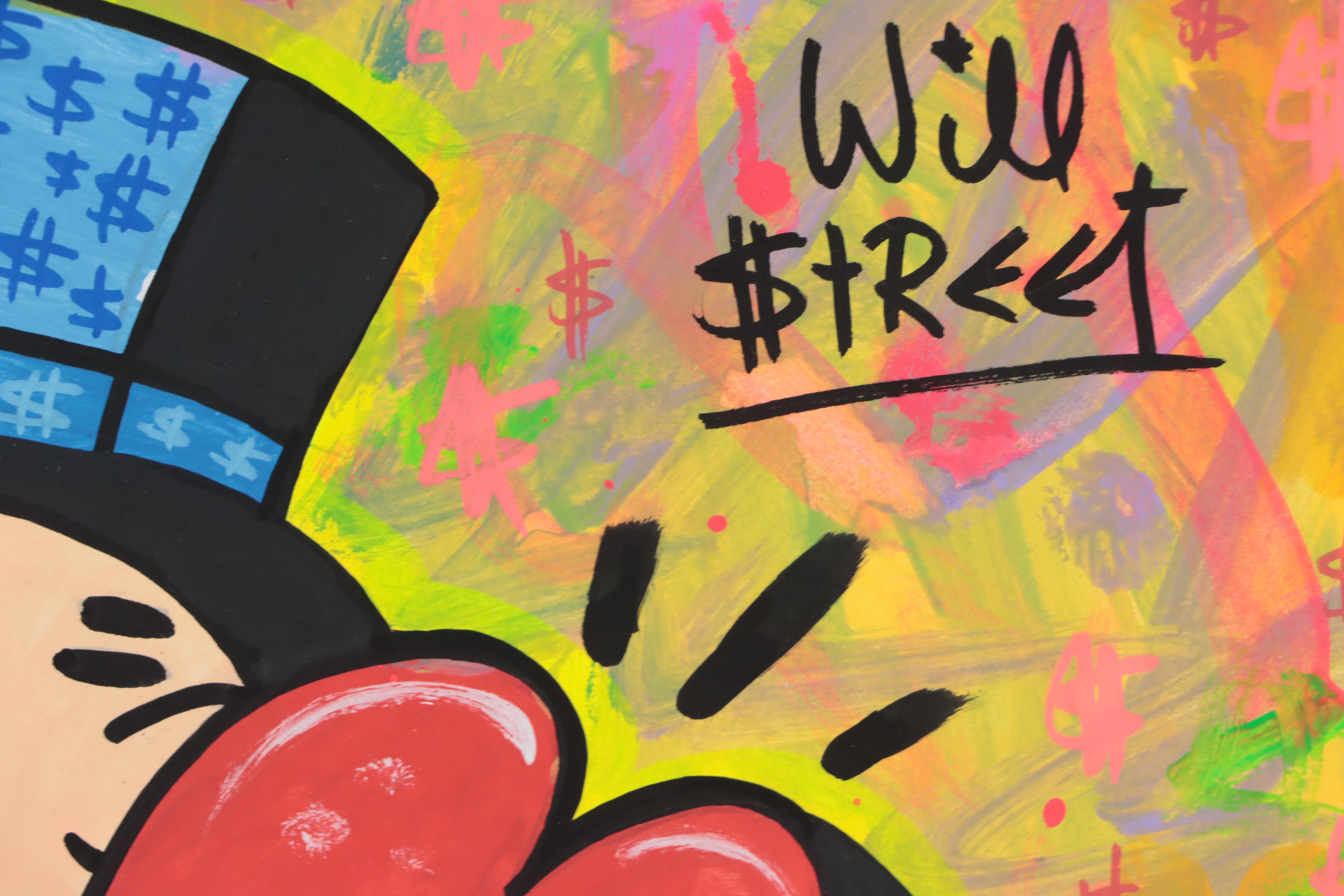 Will $treet Pop Art Mixed Media Painting, 2022