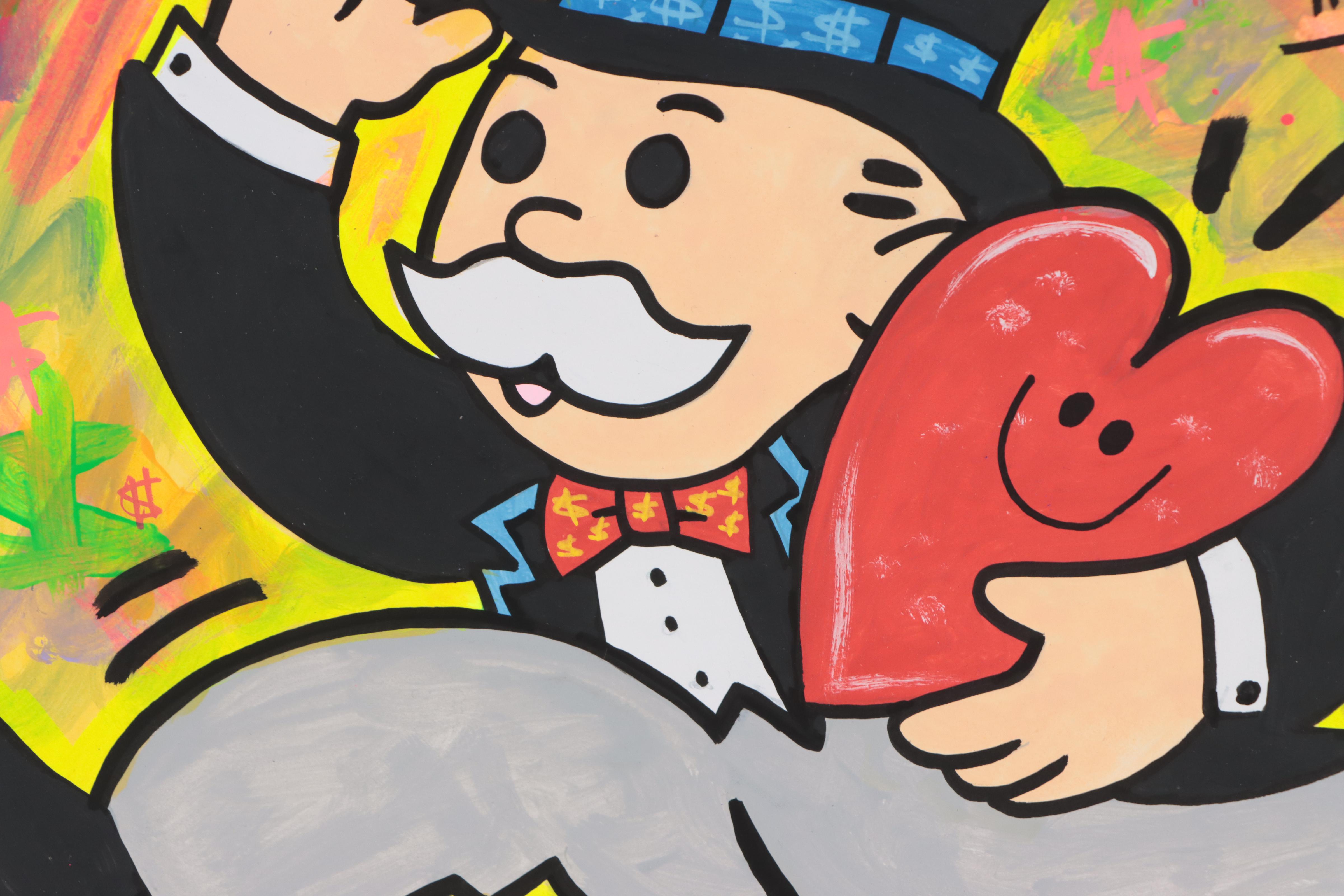 Will $treet Pop Art Mixed Media Painting, 2022