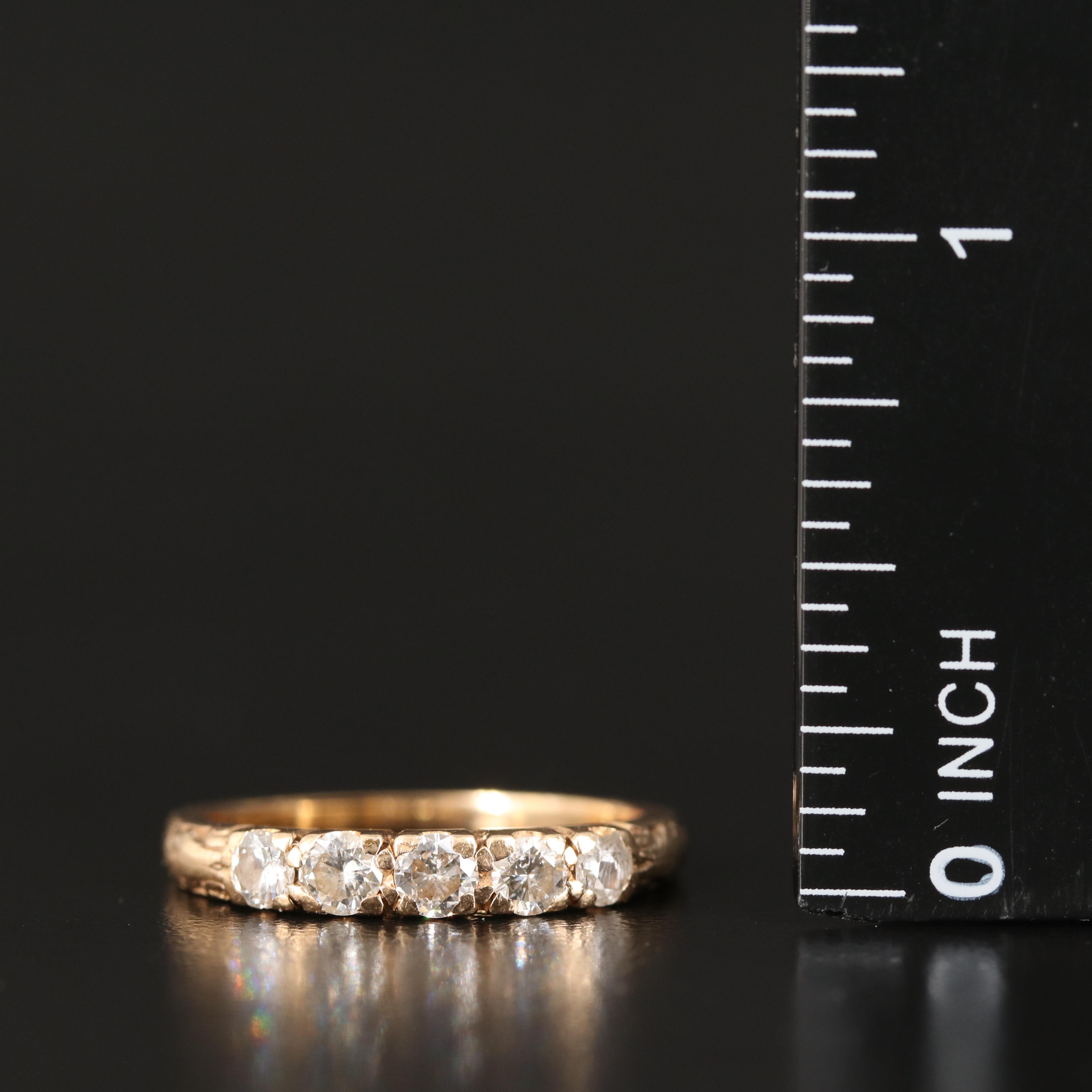 Austrian 14K 0.51 CTW Diamond Ring