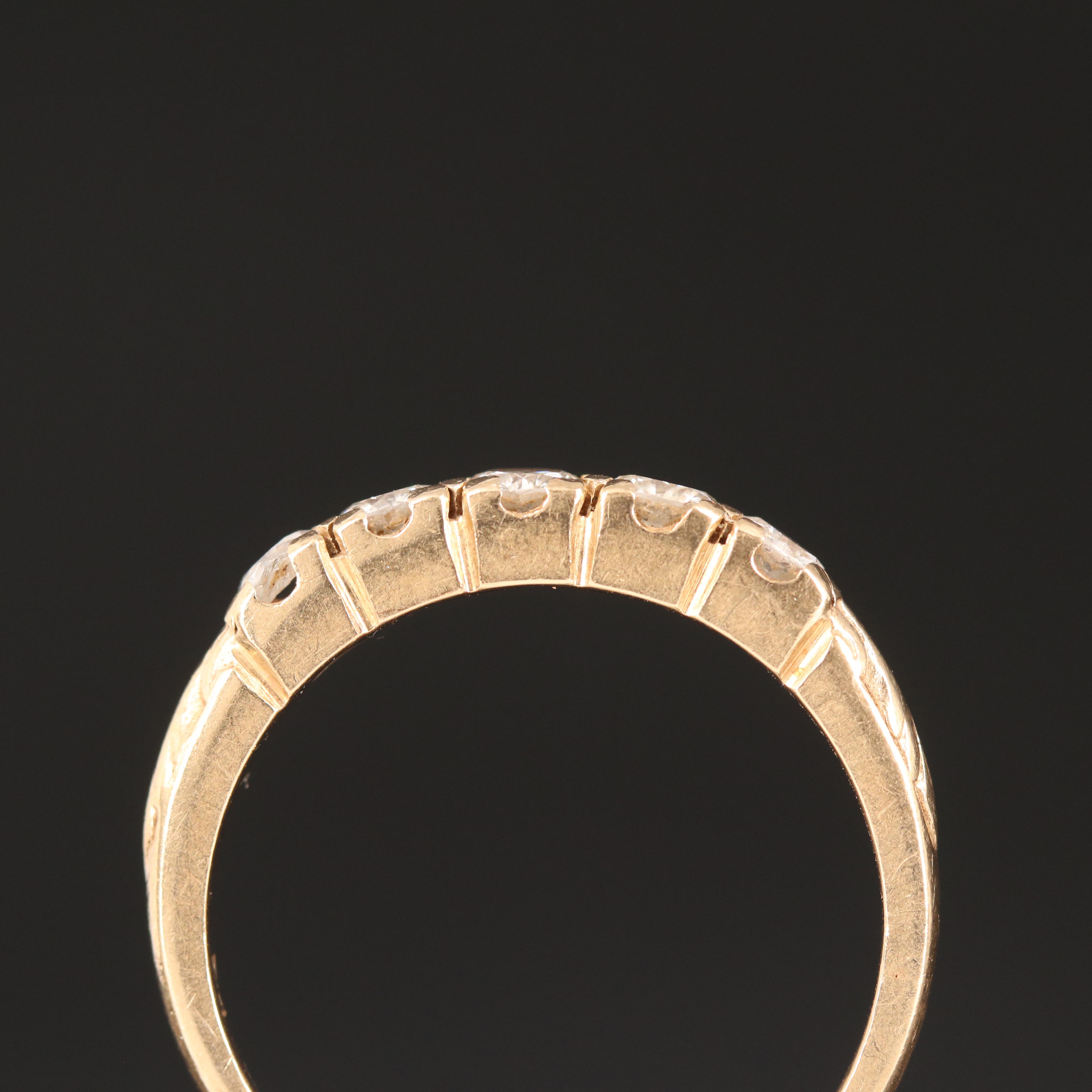 Austrian 14K 0.51 CTW Diamond Ring