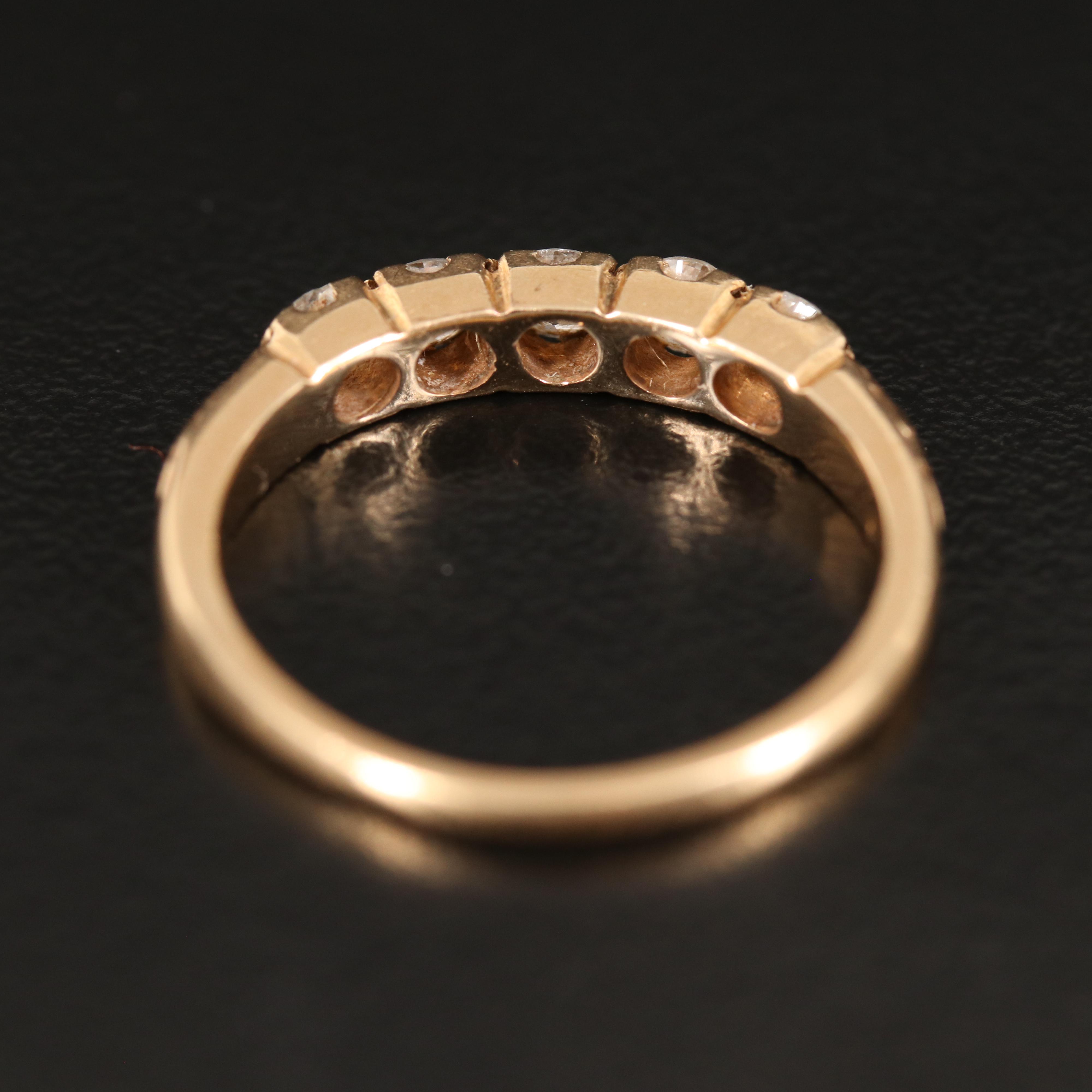 Austrian 14K 0.51 CTW Diamond Ring