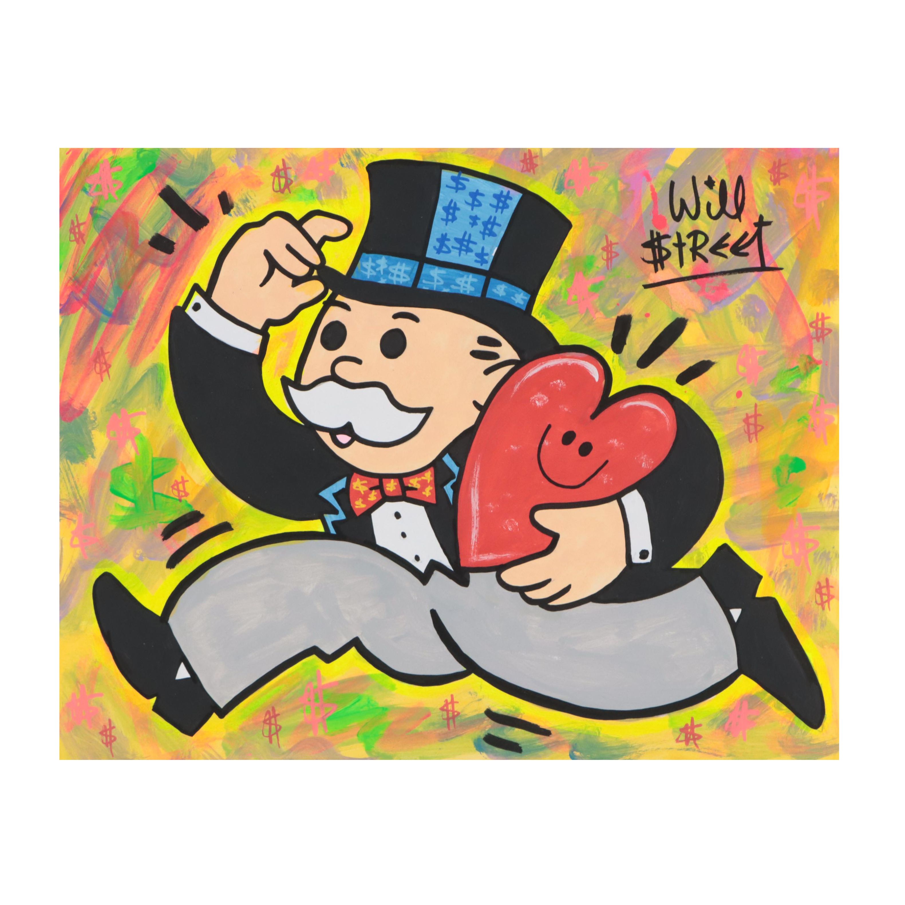 Will $treet Pop Art Mixed Media Painting, 2022