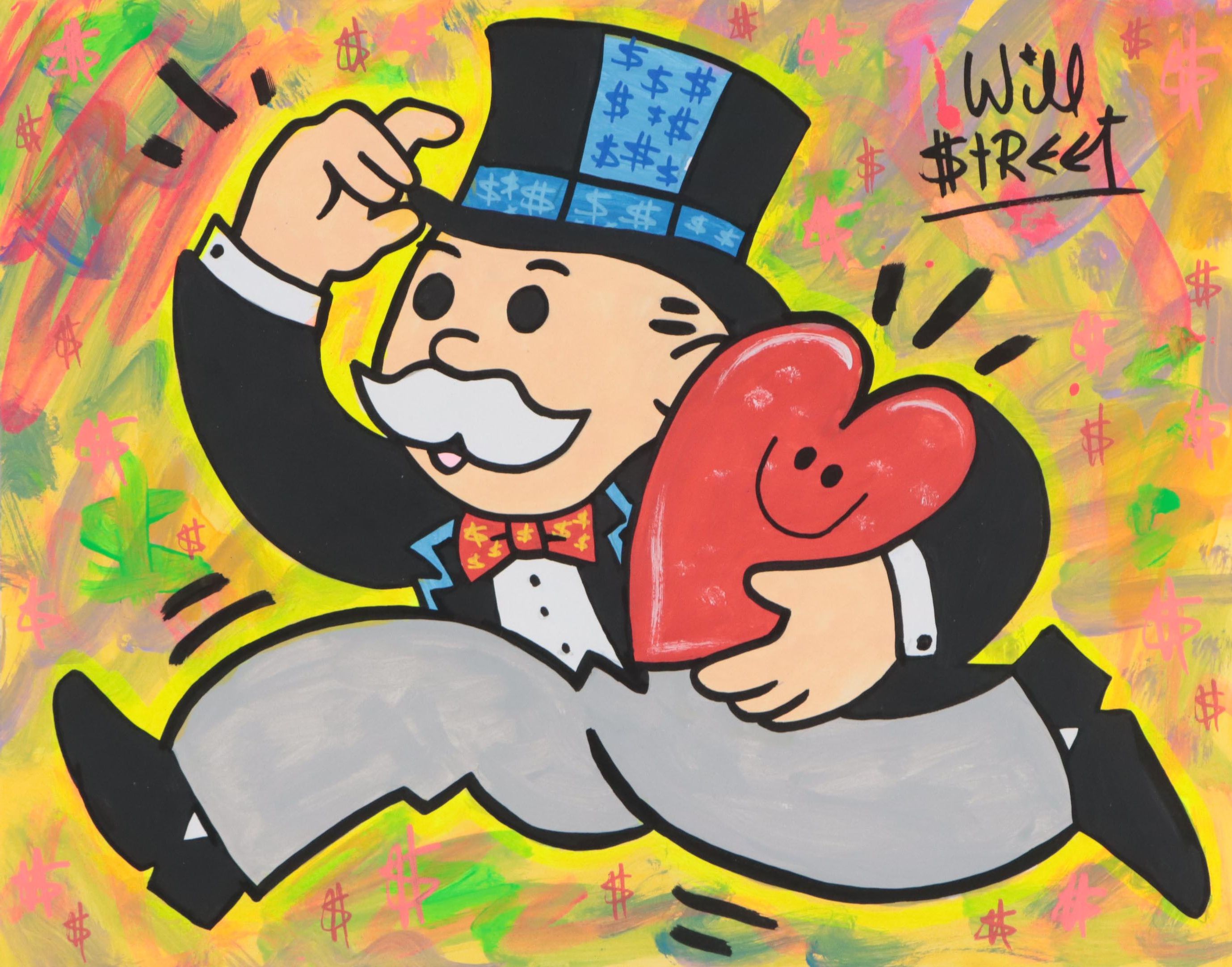 Will $treet Pop Art Mixed Media Painting, 2022