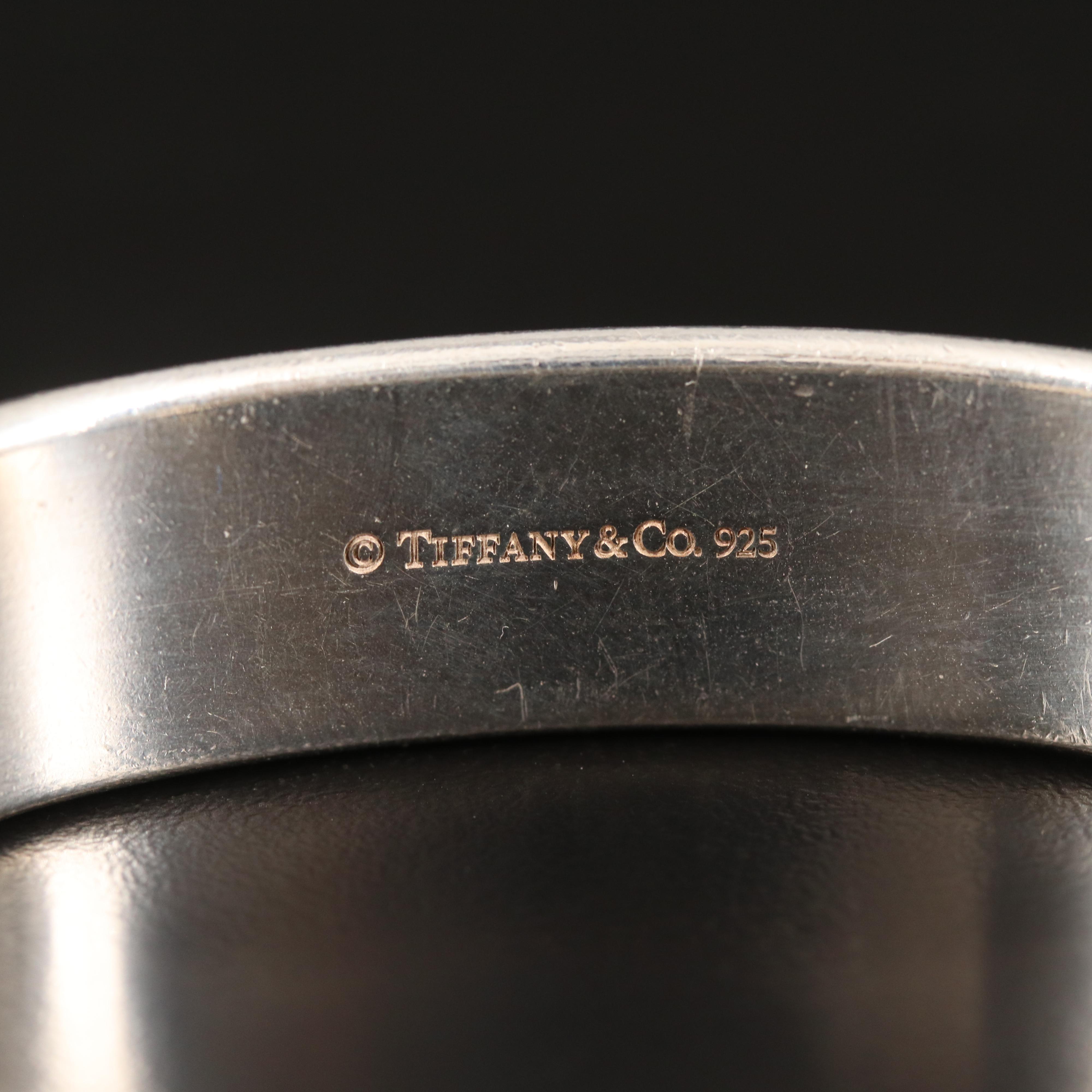 Tiffany & Co. "1837" Bangle in Sterling with Tiffany & Co. Branded Box
