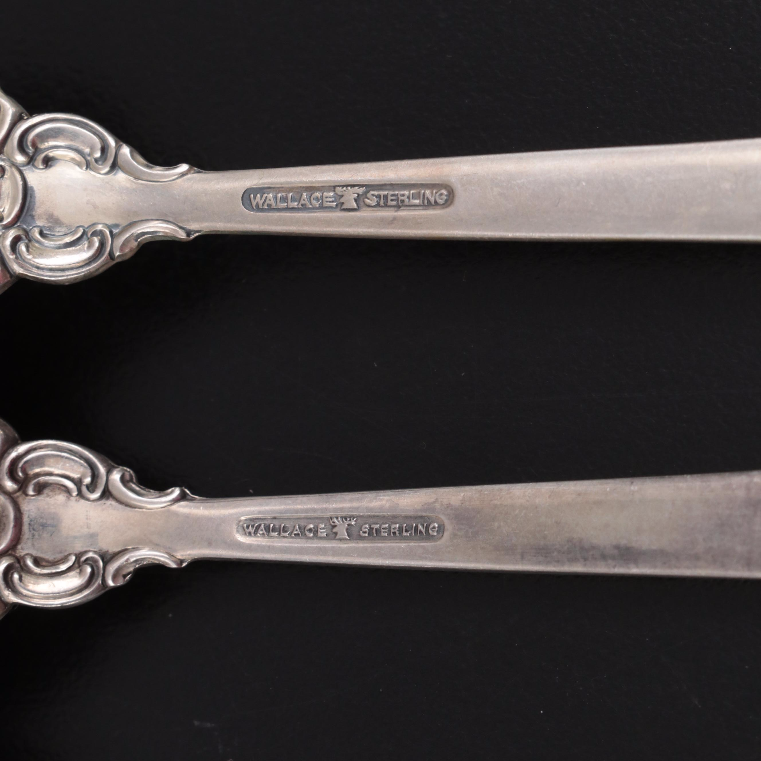 Wallace "Grande Baroque" Sterling Silver Flatware and Serving Utensils