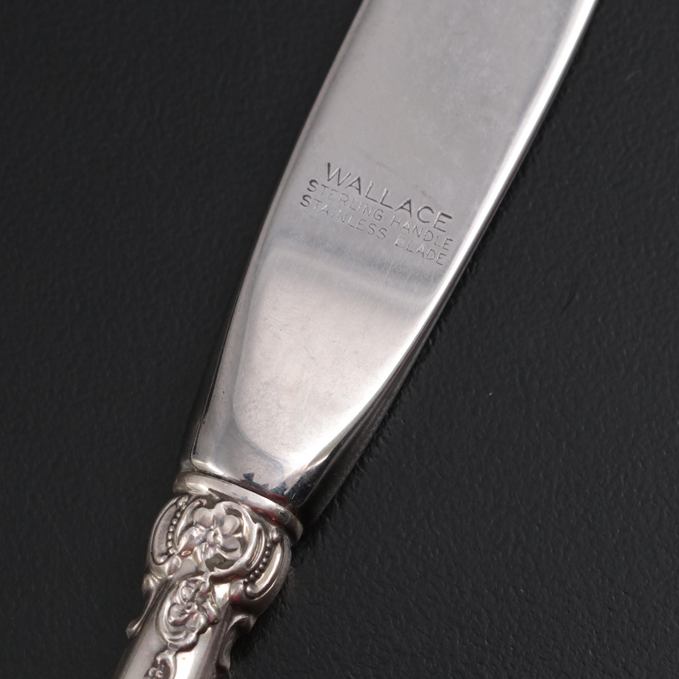 Wallace "Grande Baroque" Sterling Silver Flatware and Serving Utensils