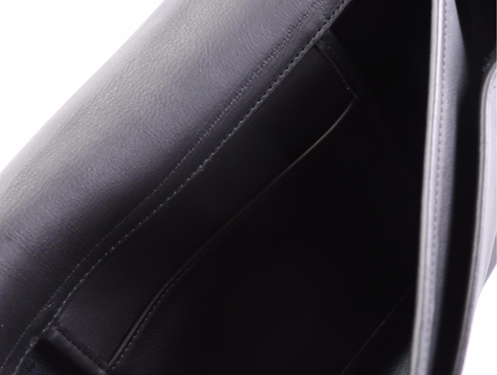 Coach Top-Handle Briefcase in Black Leather w/Box