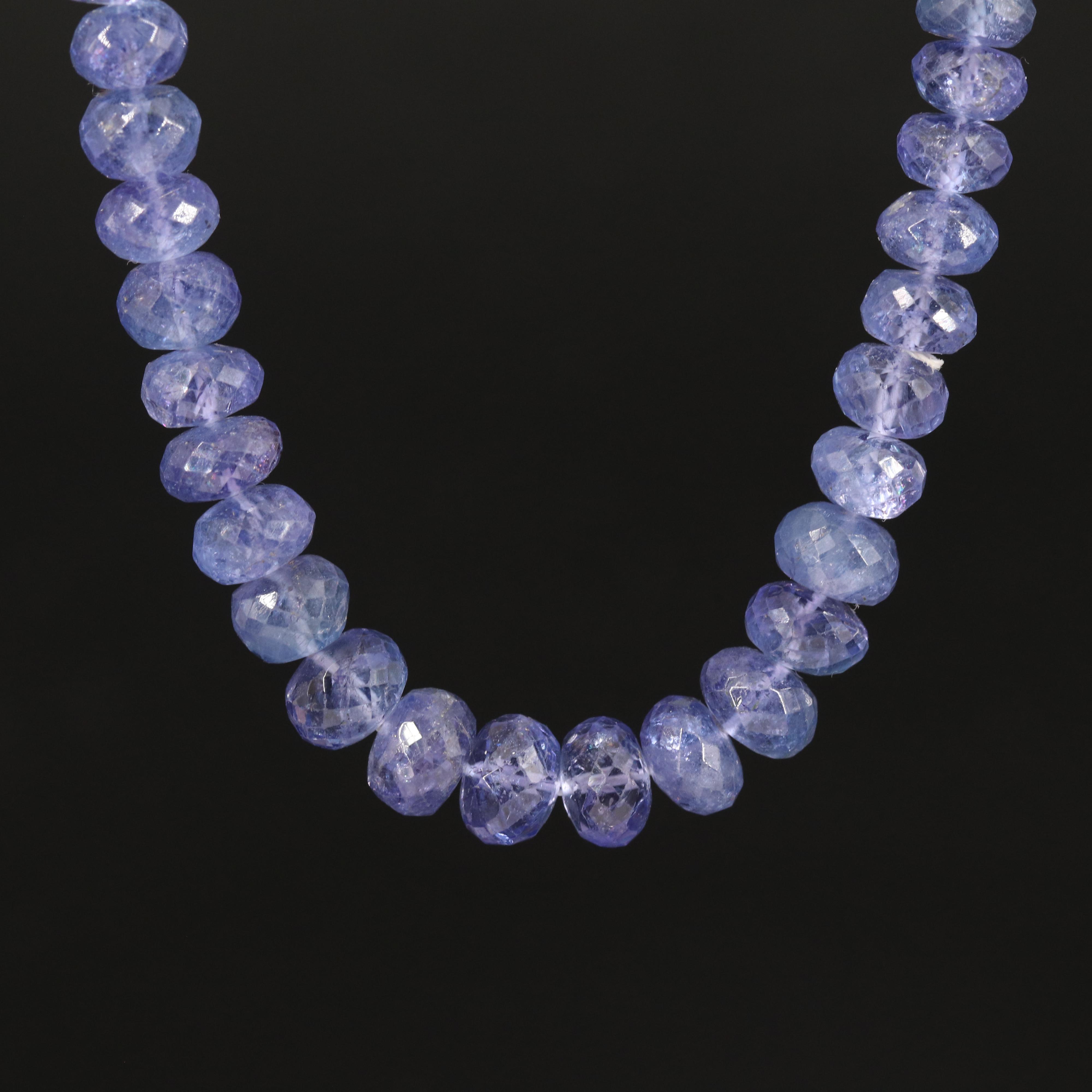 14K Tanzanite Bead Necklace