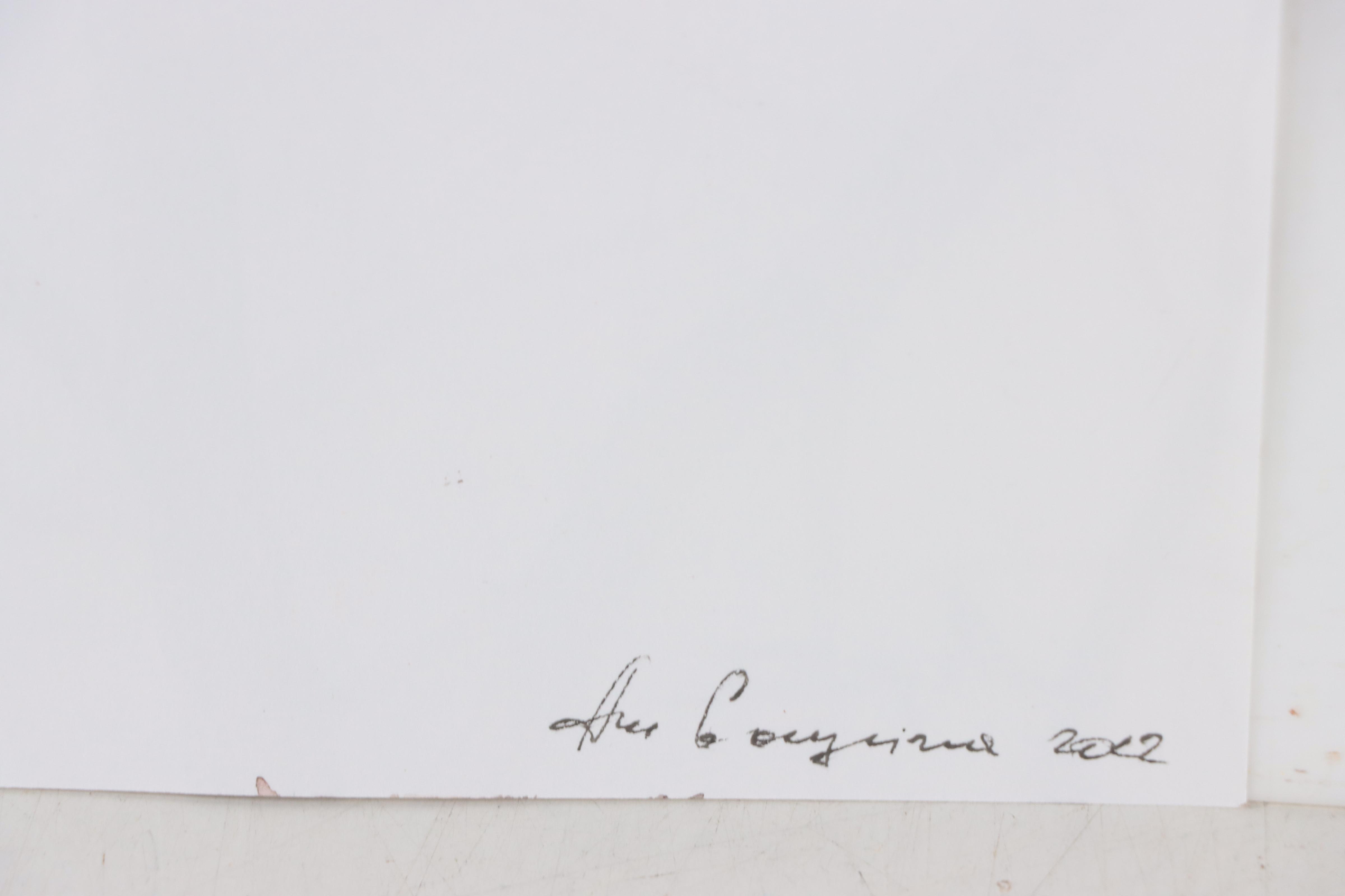 Anne Gorywine Watercolor Painting of Cardinal, 2022