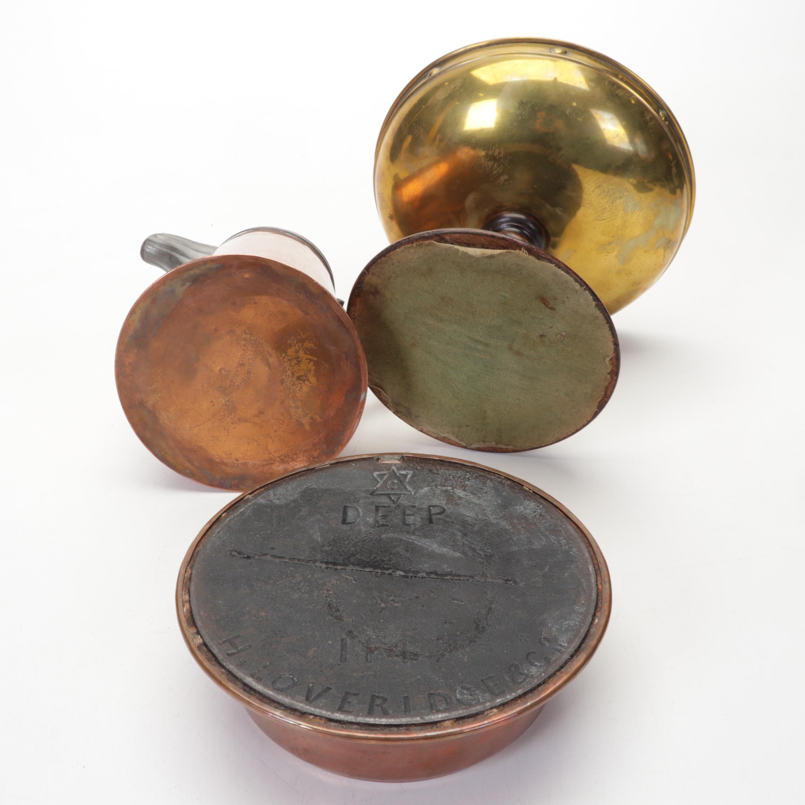 Medical Books, Troemner Tabletop Scale, Copper Spittoon, Kettle, and More