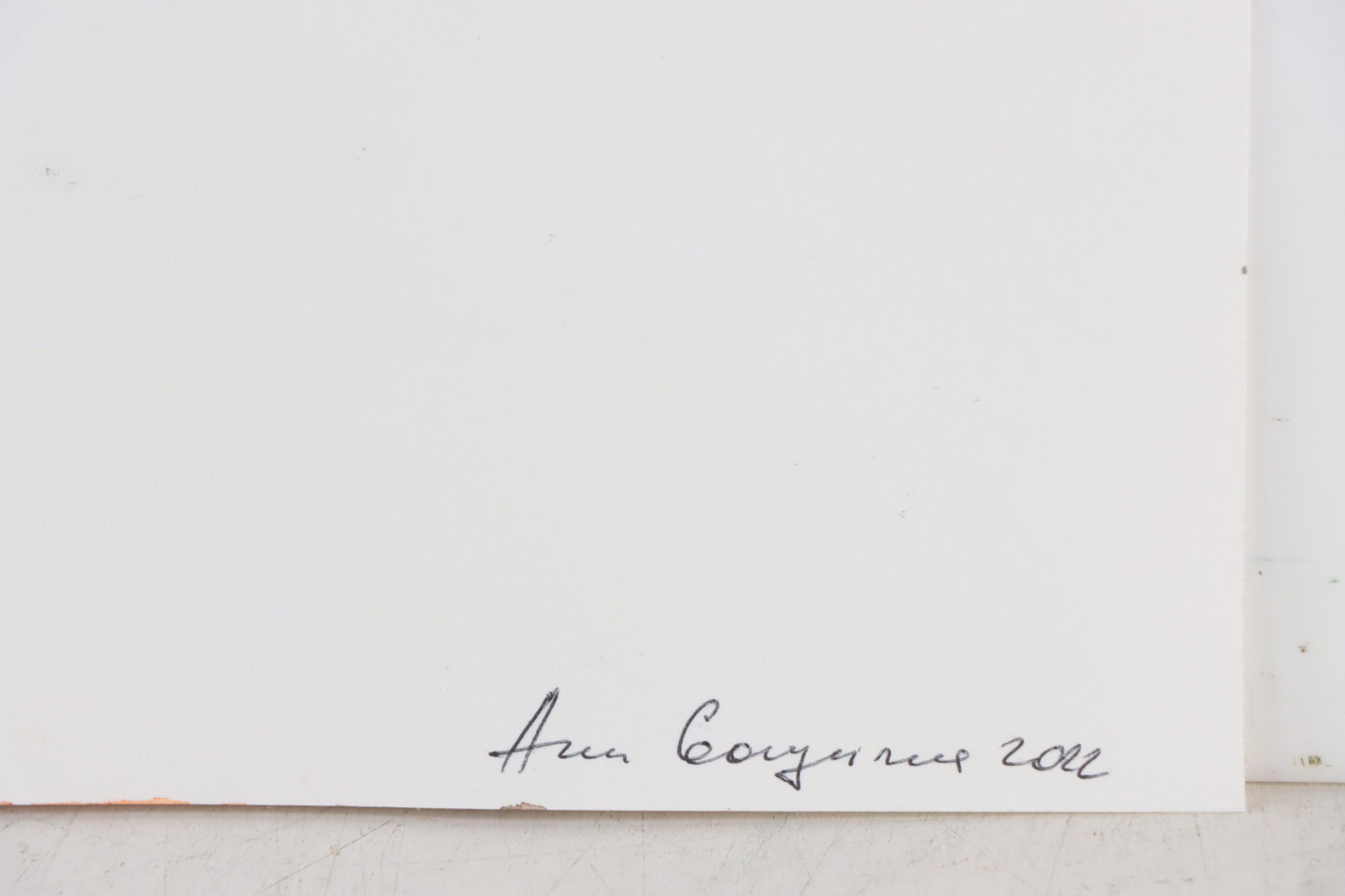 Anne Gorywine Watercolor Painting of Rabbit, 2022