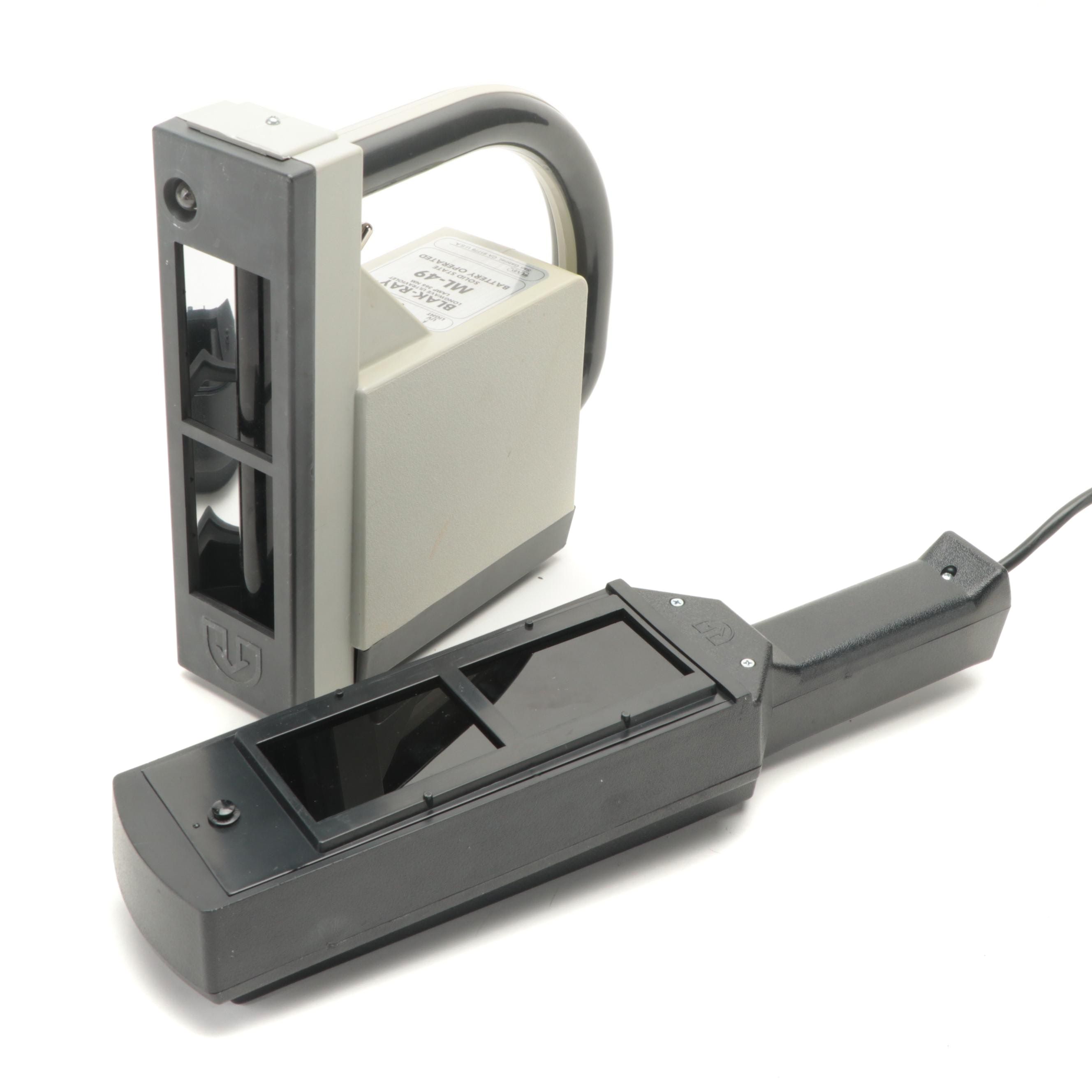 UVP Handheld Multi-Wave UV Lamp with Black Ray Longwave UV Light