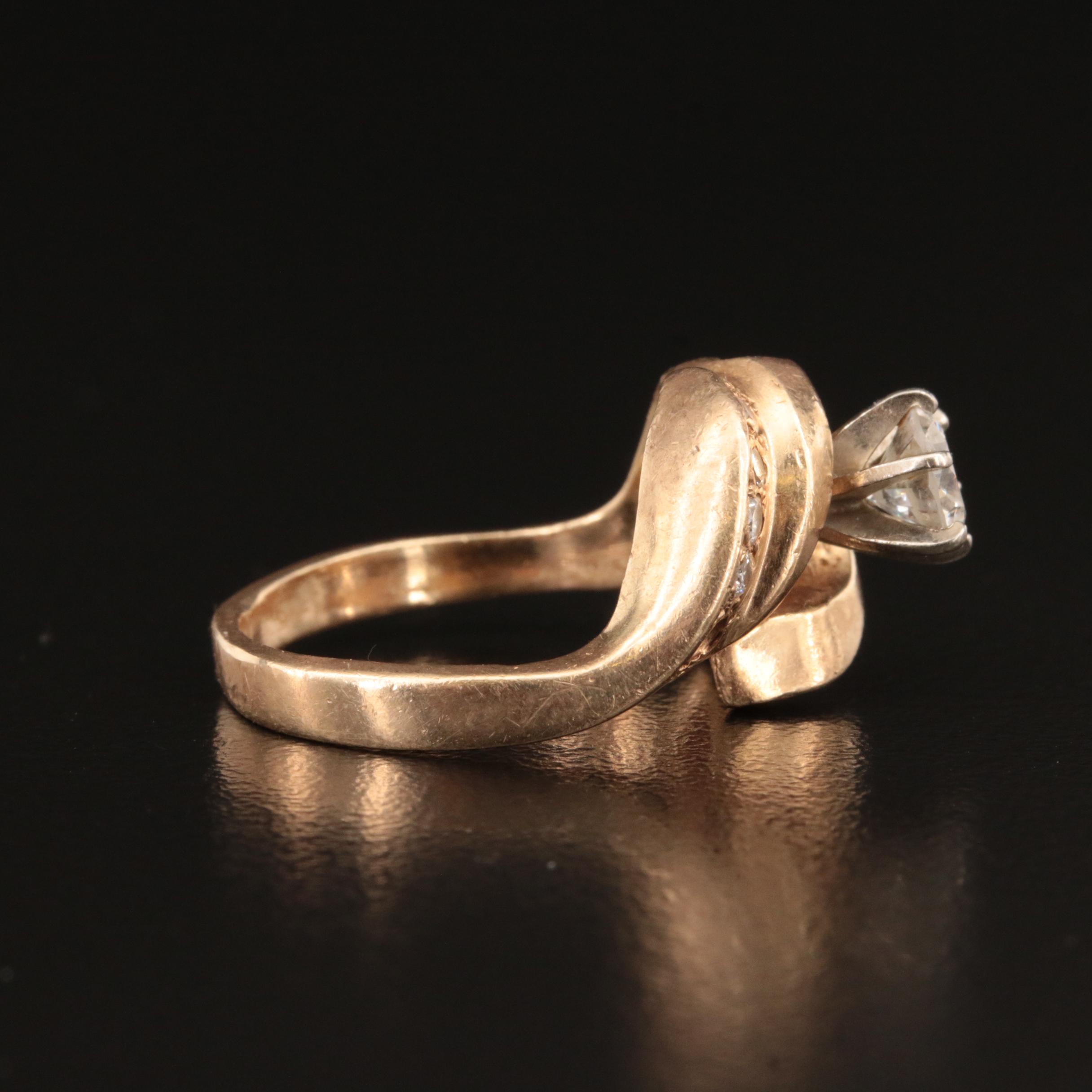 10K 0.60 CTW Diamond Ring