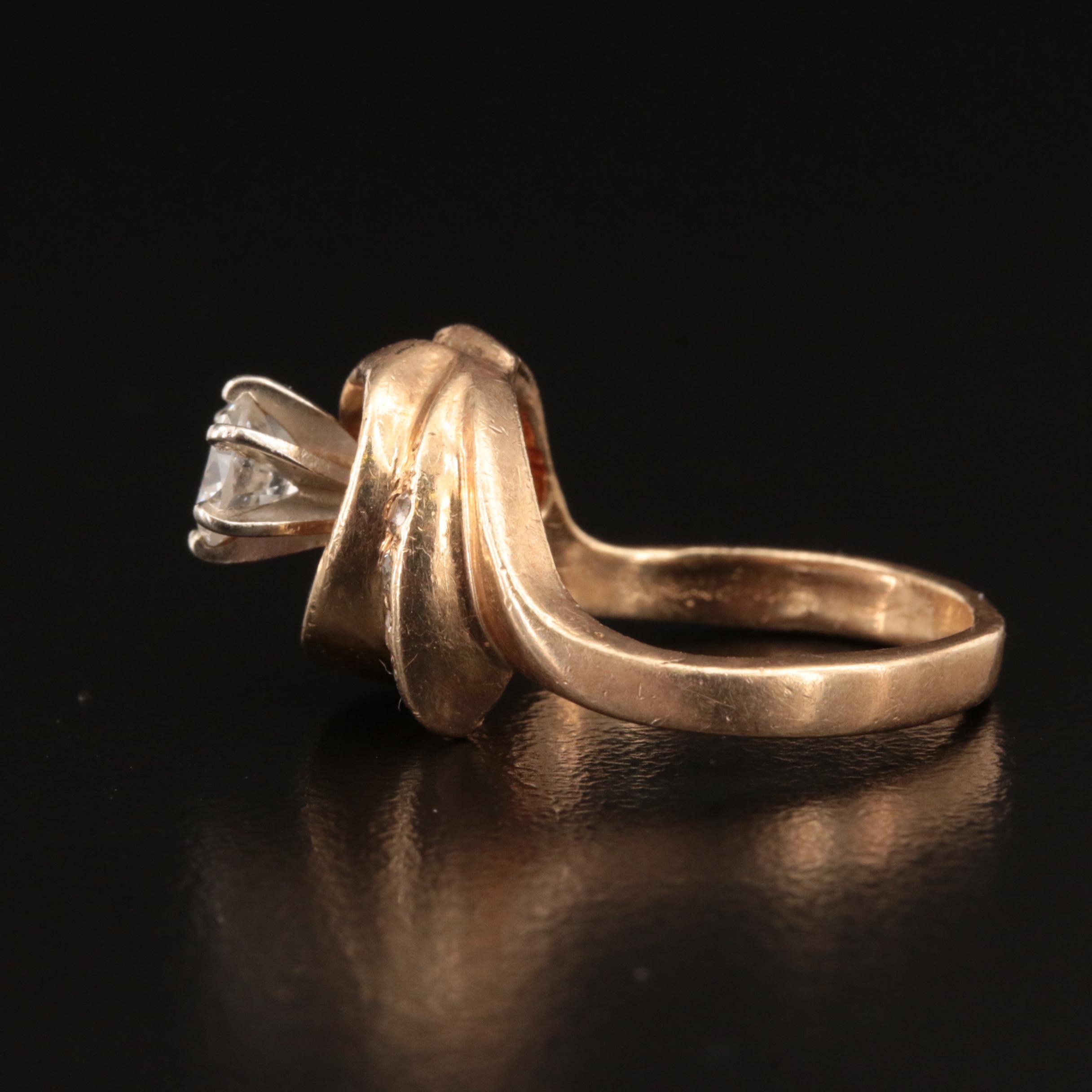 10K 0.60 CTW Diamond Ring