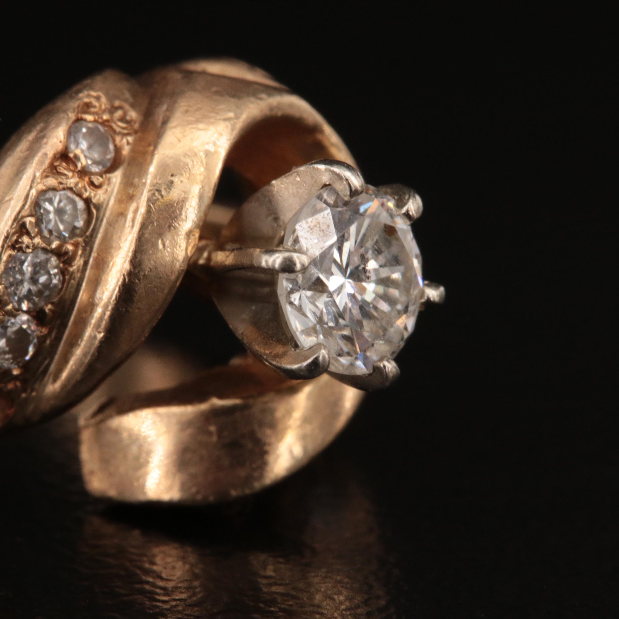 10K 0.60 CTW Diamond Ring