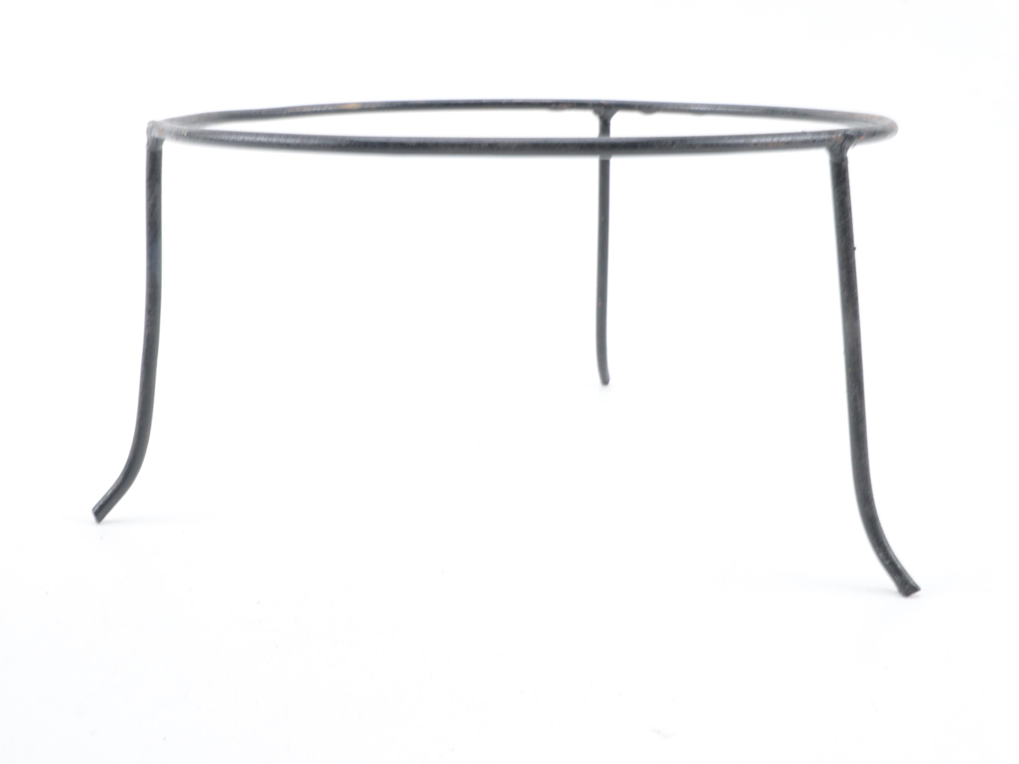 Philippine Palayok Footed Bowl on Wire Stand, 15th-16th Century