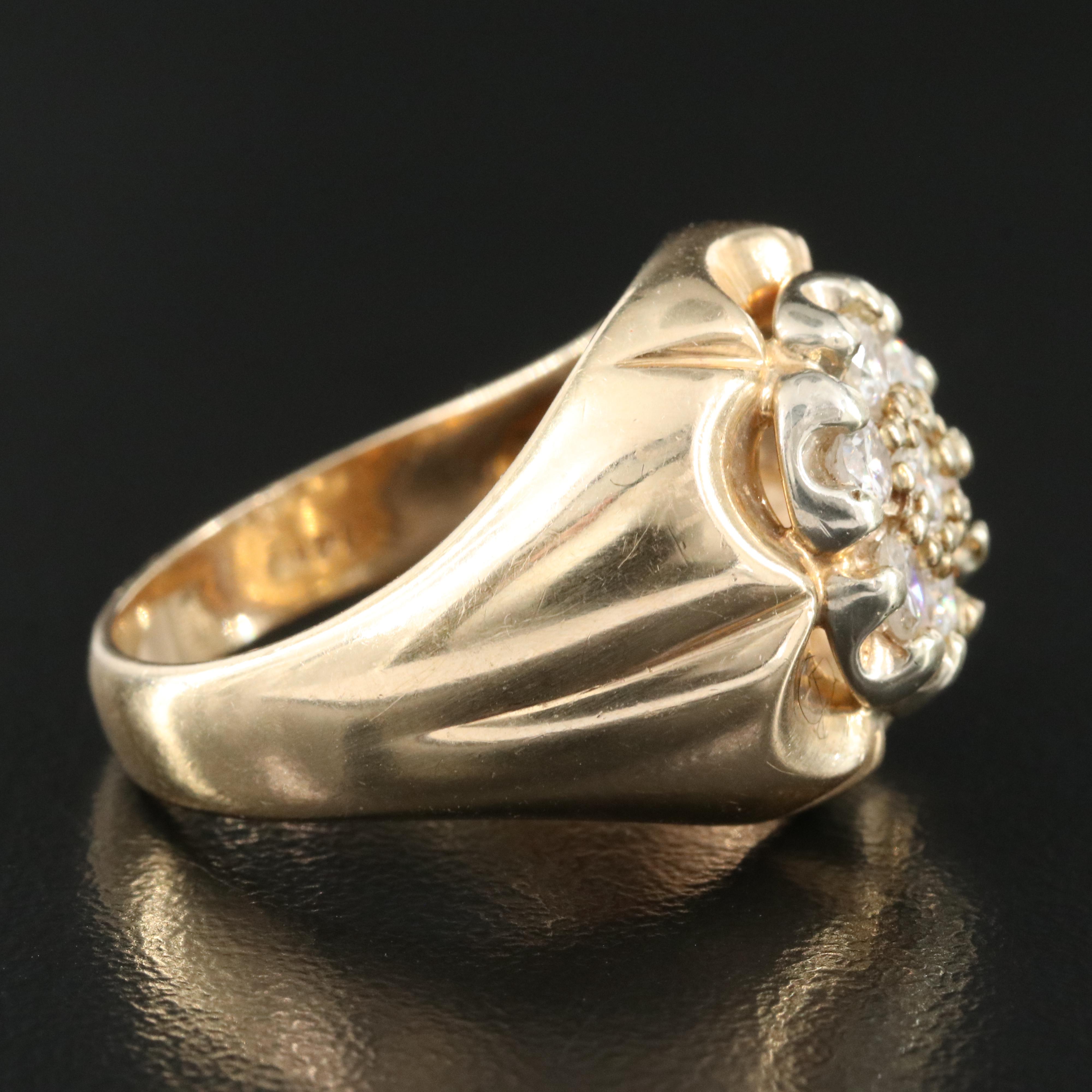 14K 0.94 CTW Diamond Ring