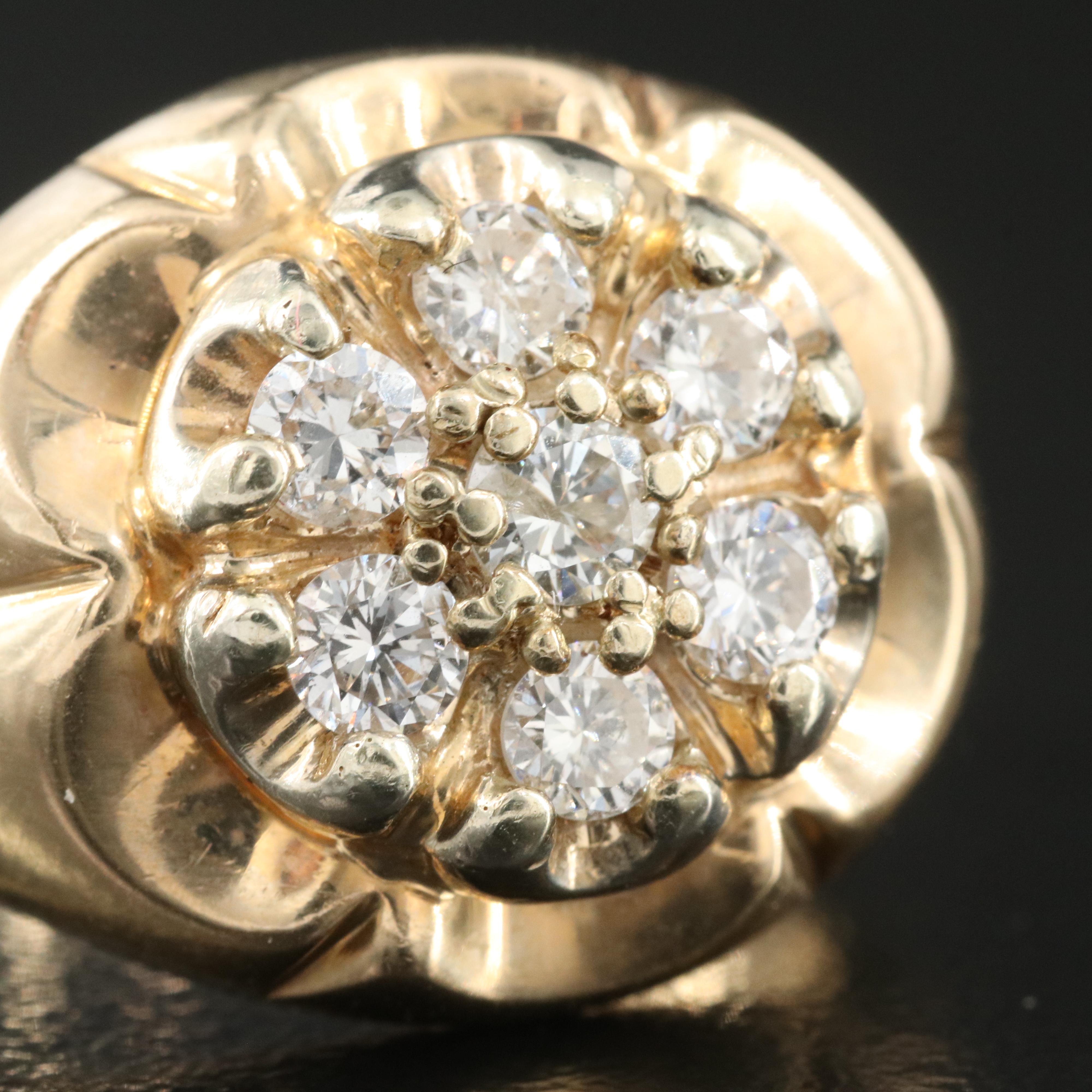 14K 0.94 CTW Diamond Ring