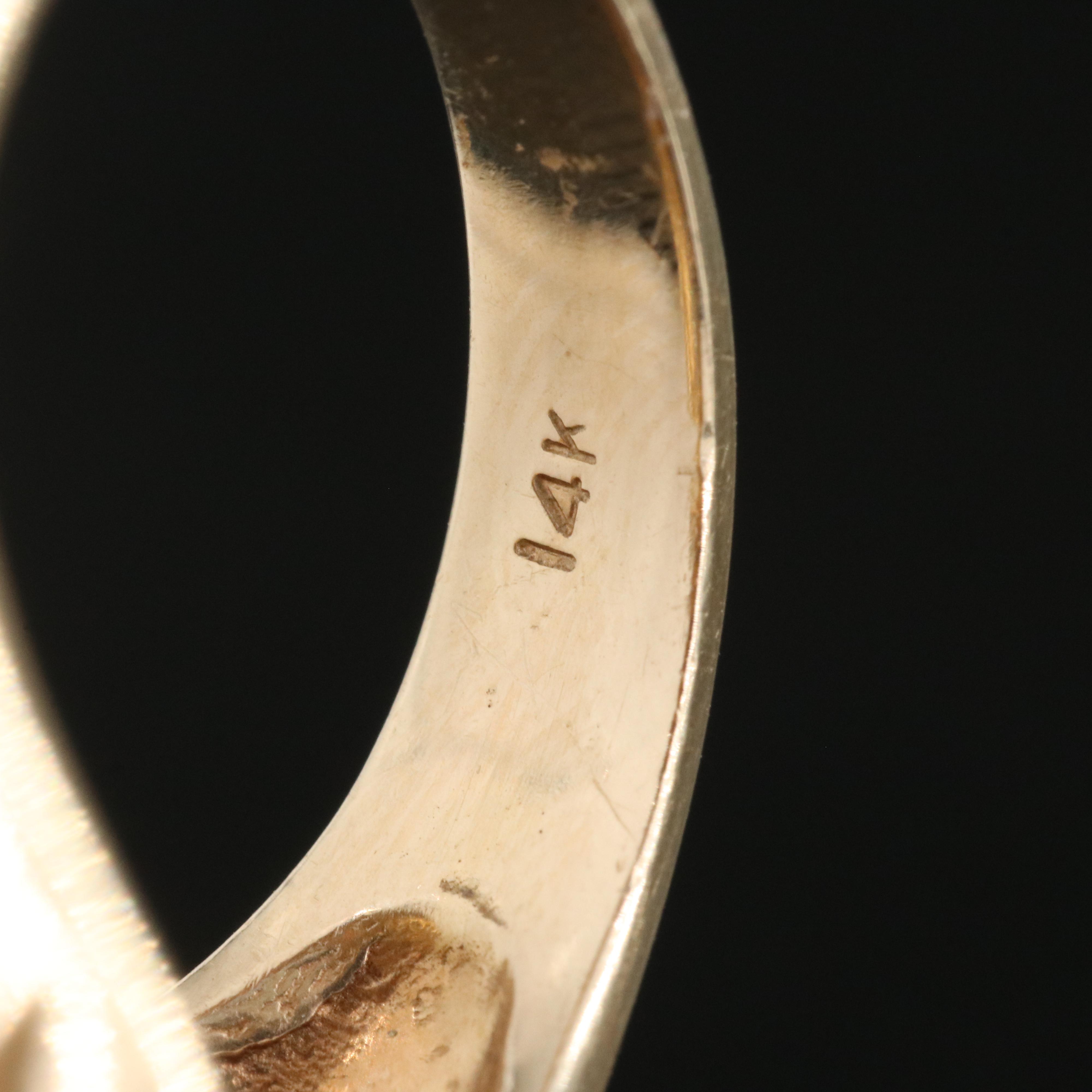 14K 0.94 CTW Diamond Ring