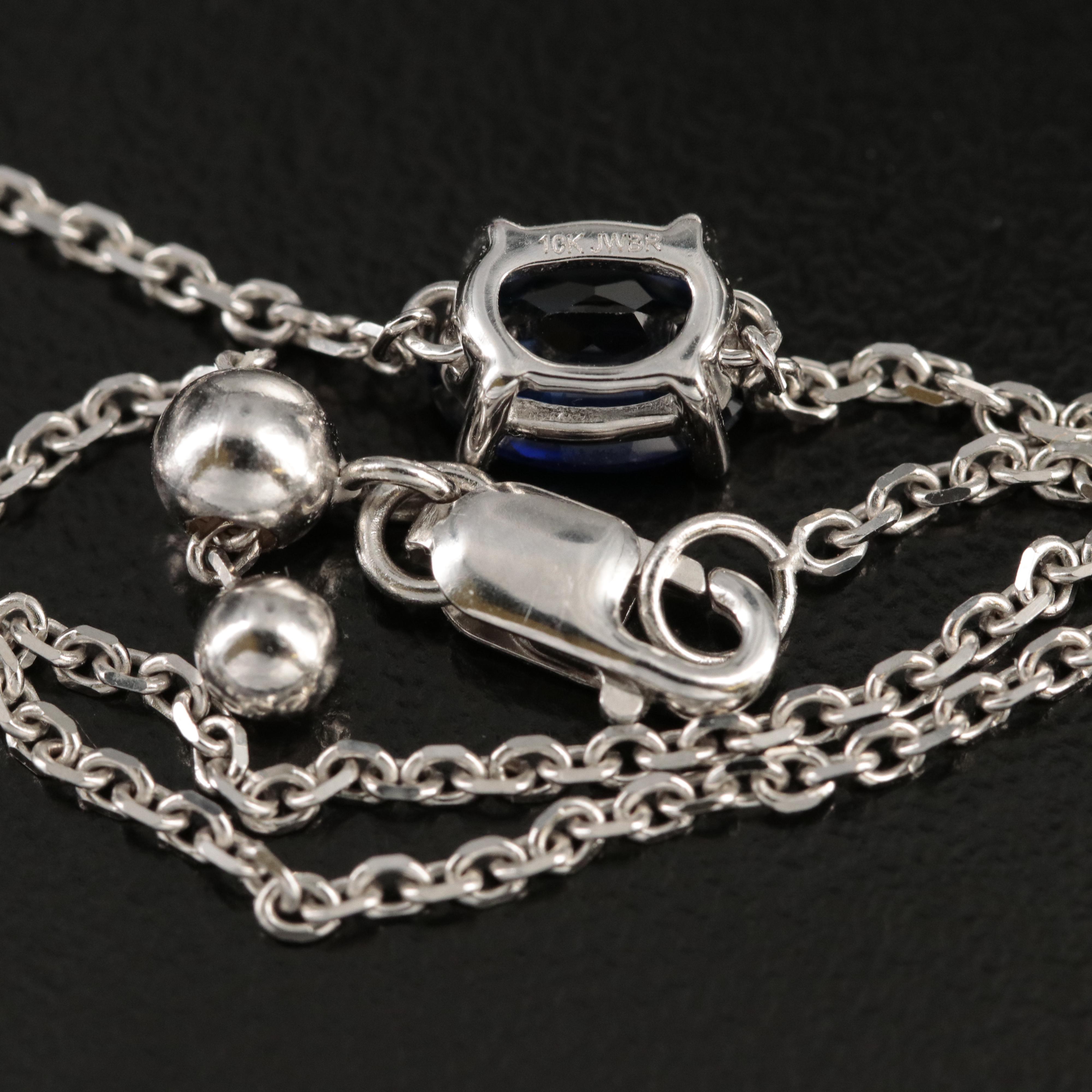 10K Sapphire Bracelet