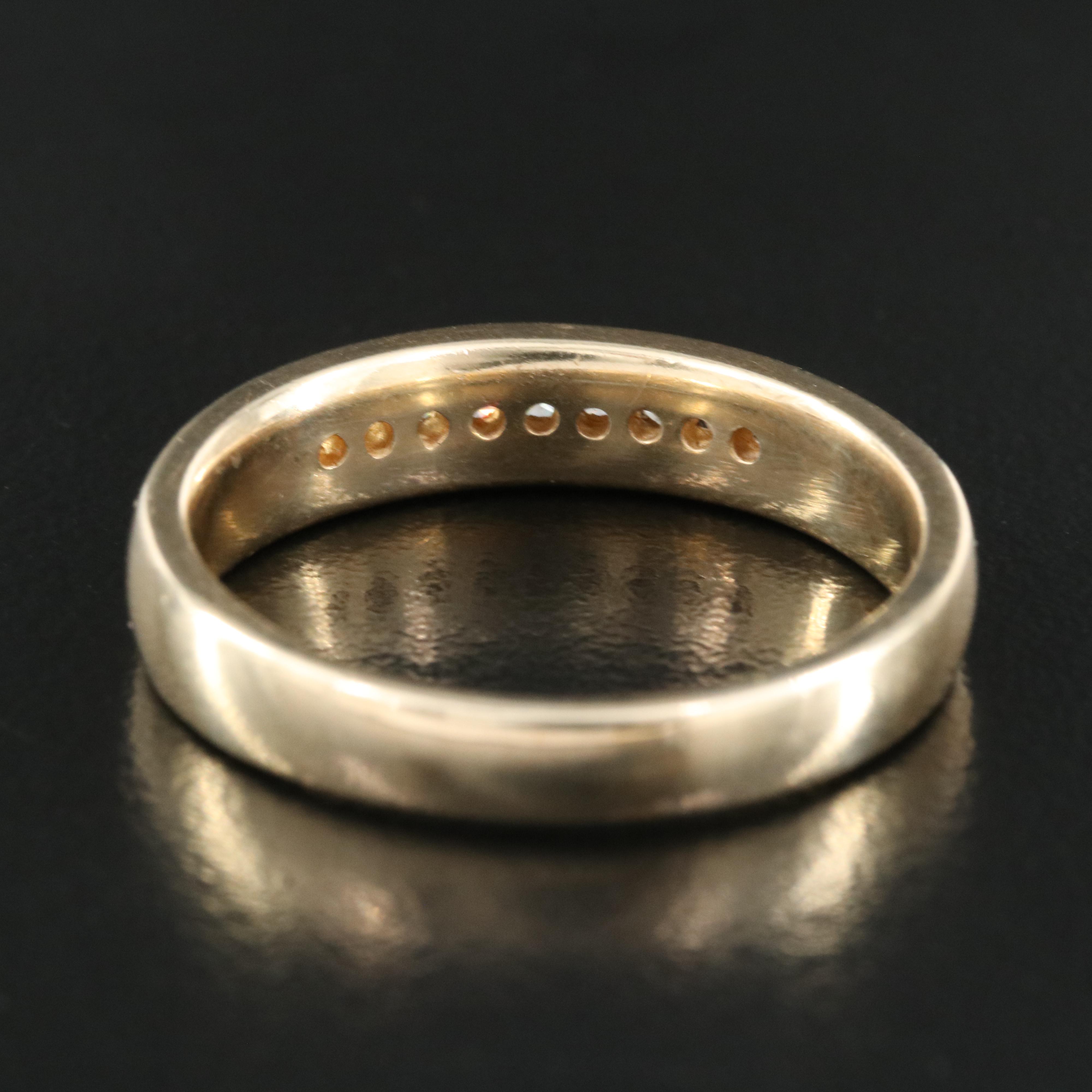 10K 0.24 CTW Diamond Band