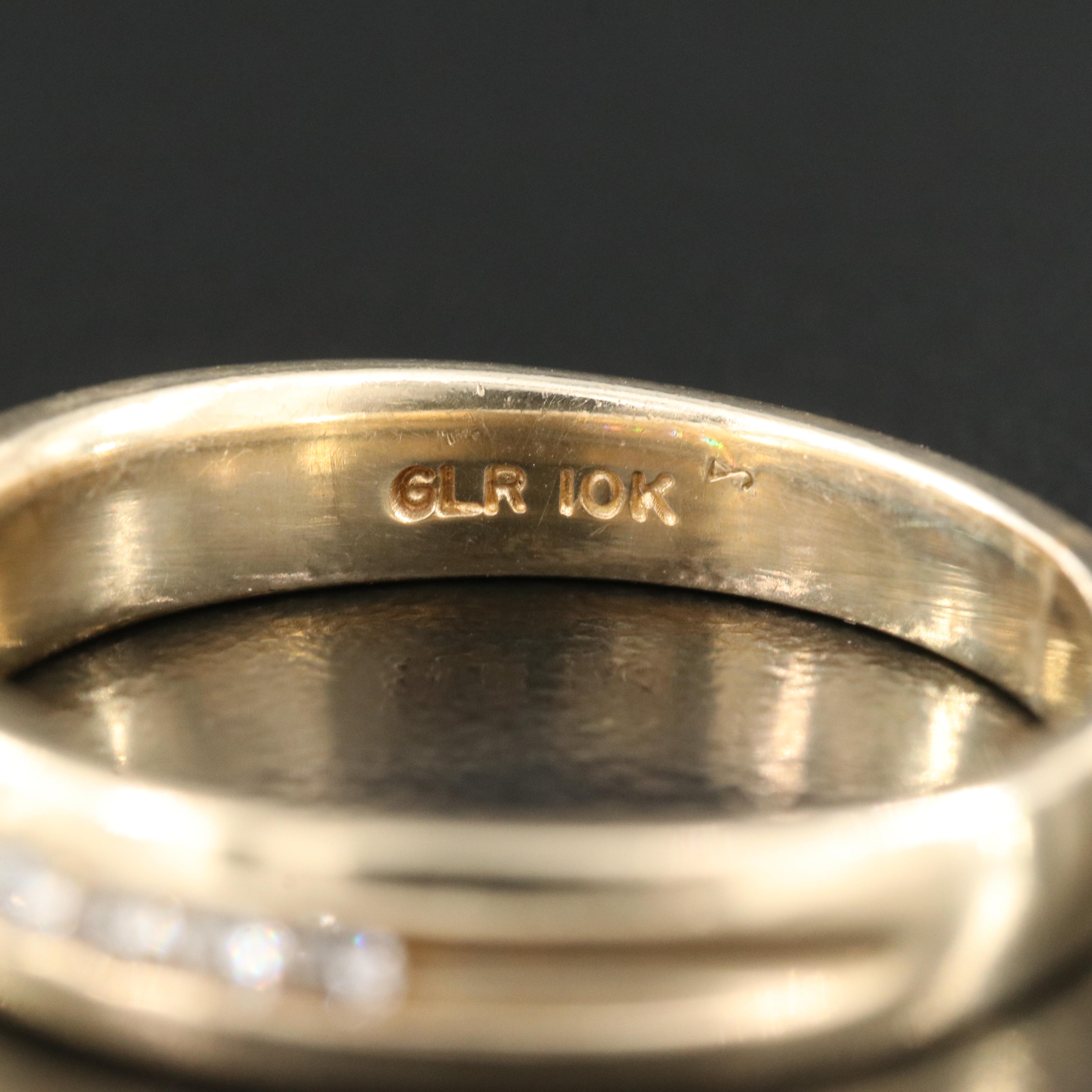 10K 0.24 CTW Diamond Band