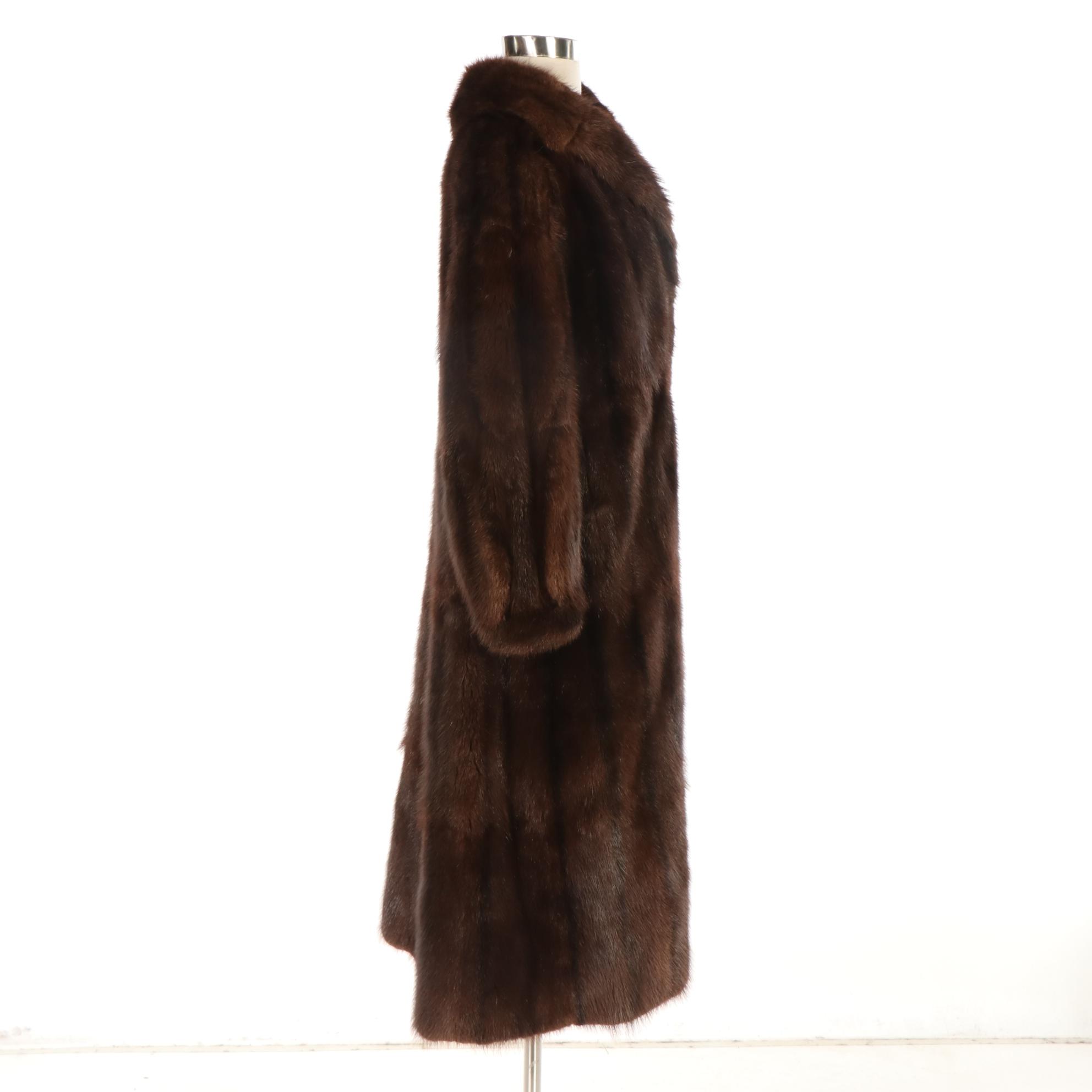 Yudofsky Furriers Beaver Fur Coat
