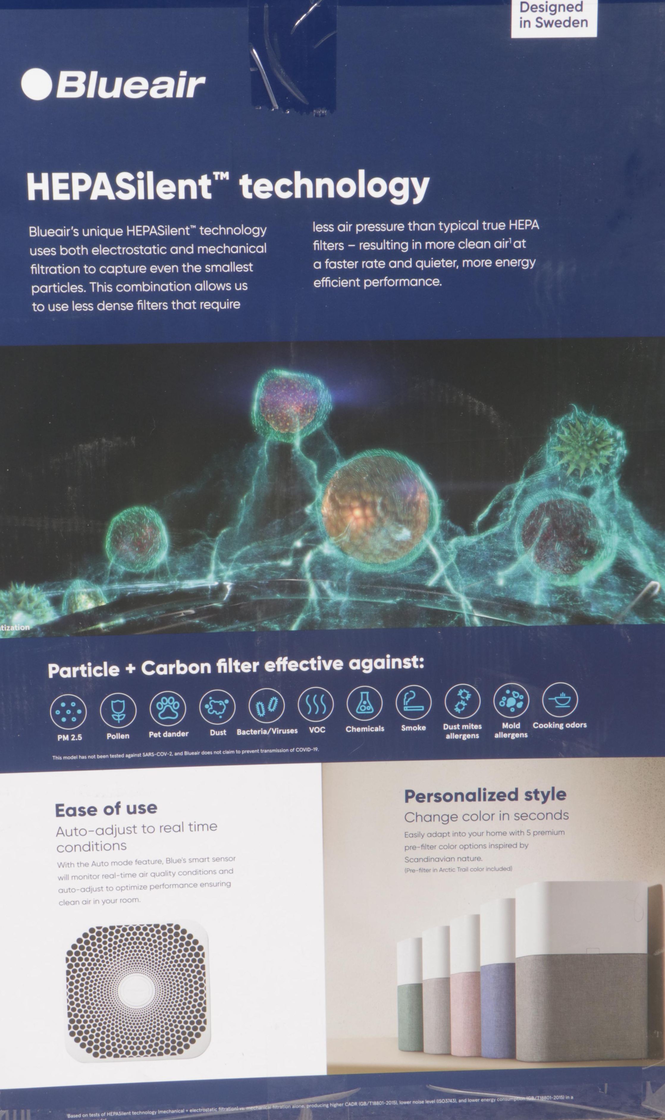 Blueair Blue Pure 211+ Auto Carbon Air Purifier