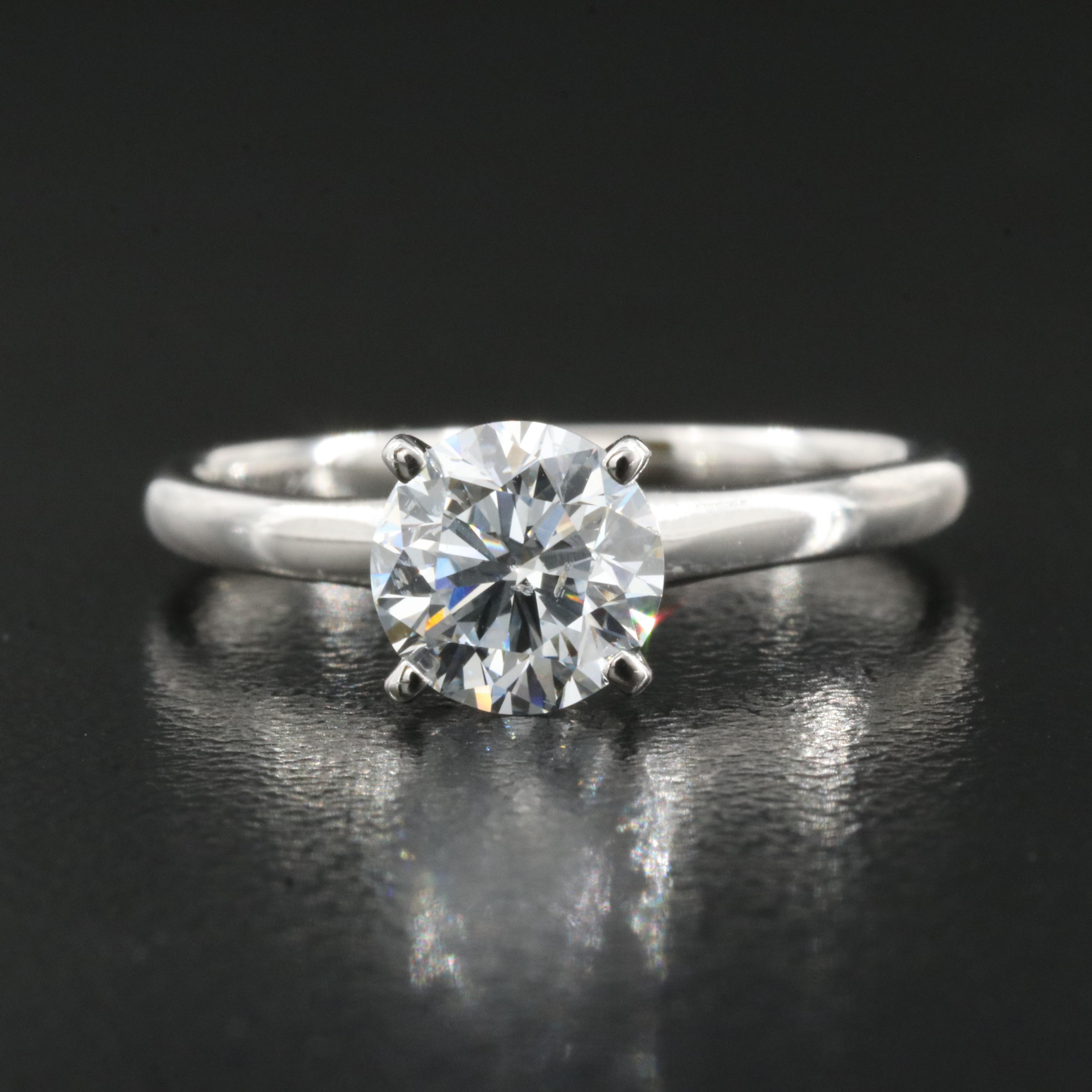 14K 1.13 CT Lab Grown Diamond Solitaire Ring