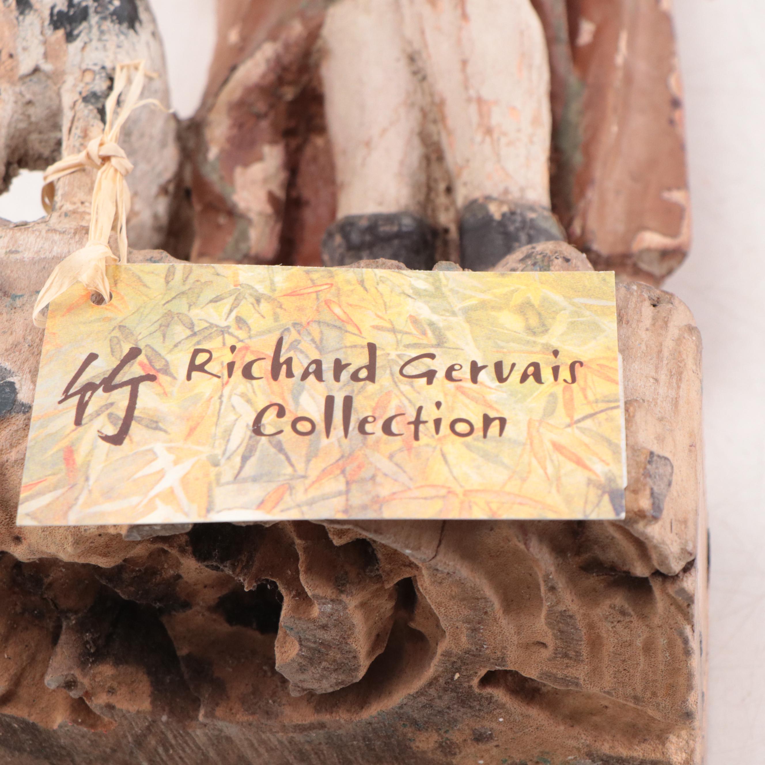 Filipino Painted Wood St. Roch Figure, Late 19th Century