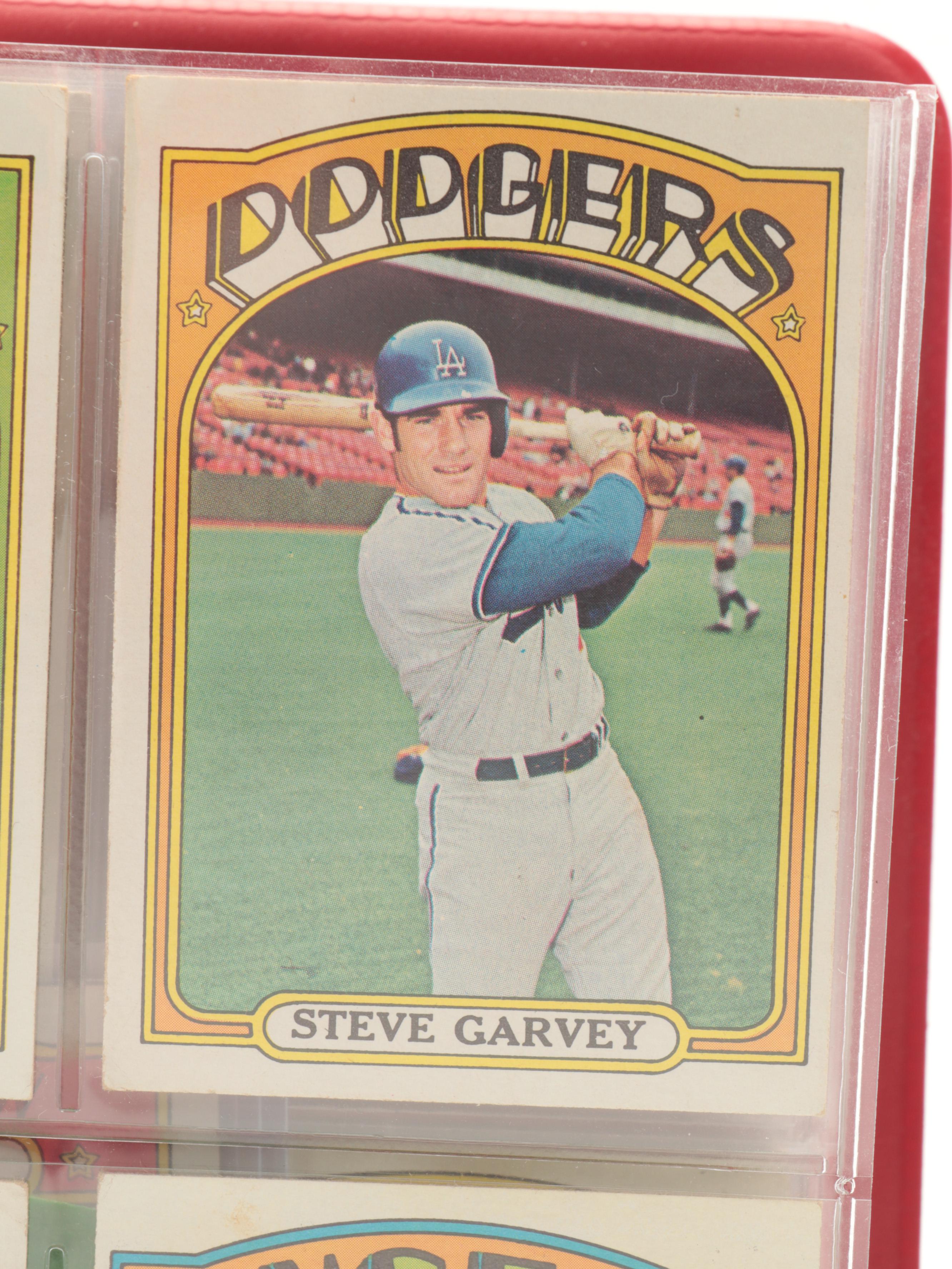 1972 Topps Baseball Cards Complete Set Including Carlton Fisk Rookie