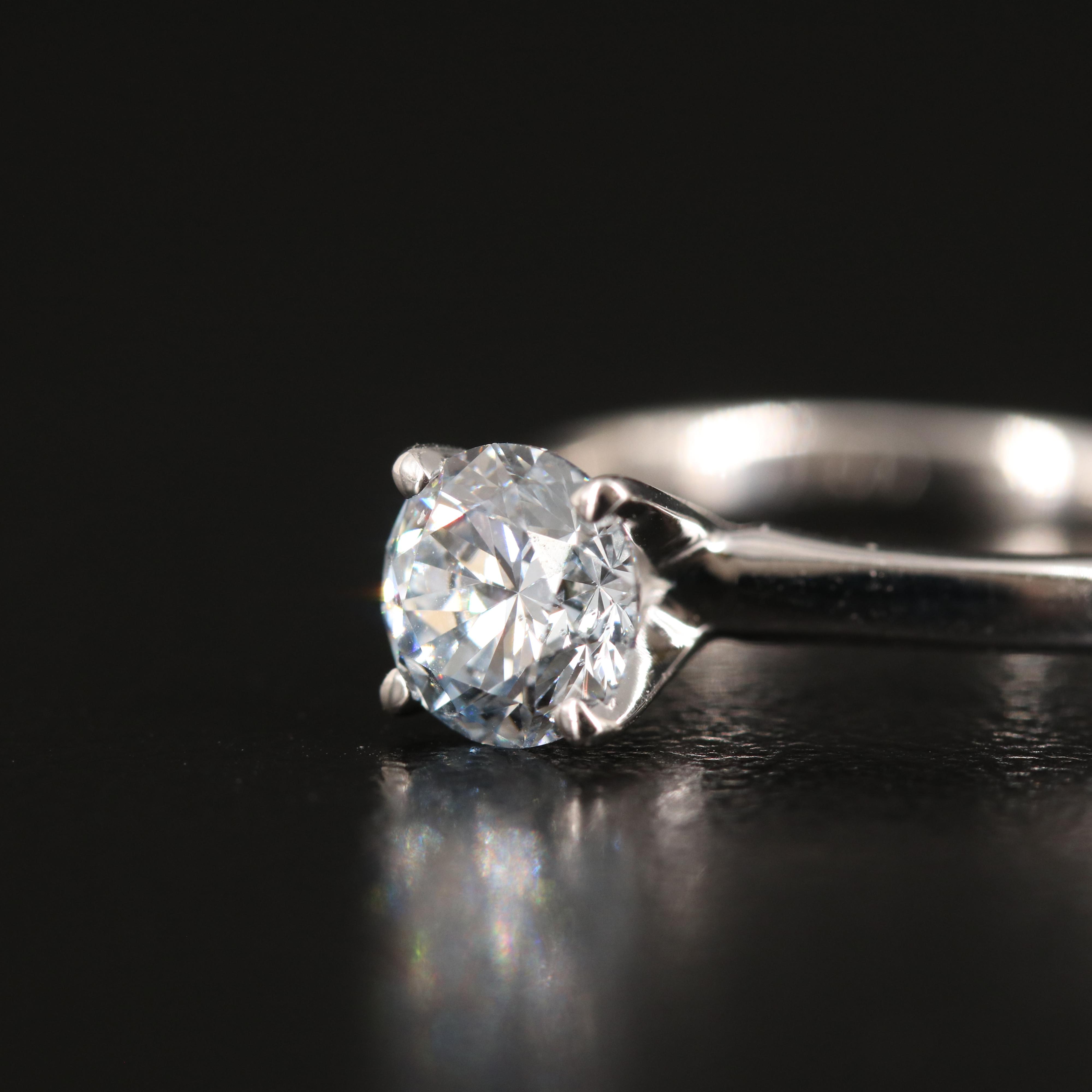 14K 0.94 CT Lab Grown Diamond Ring