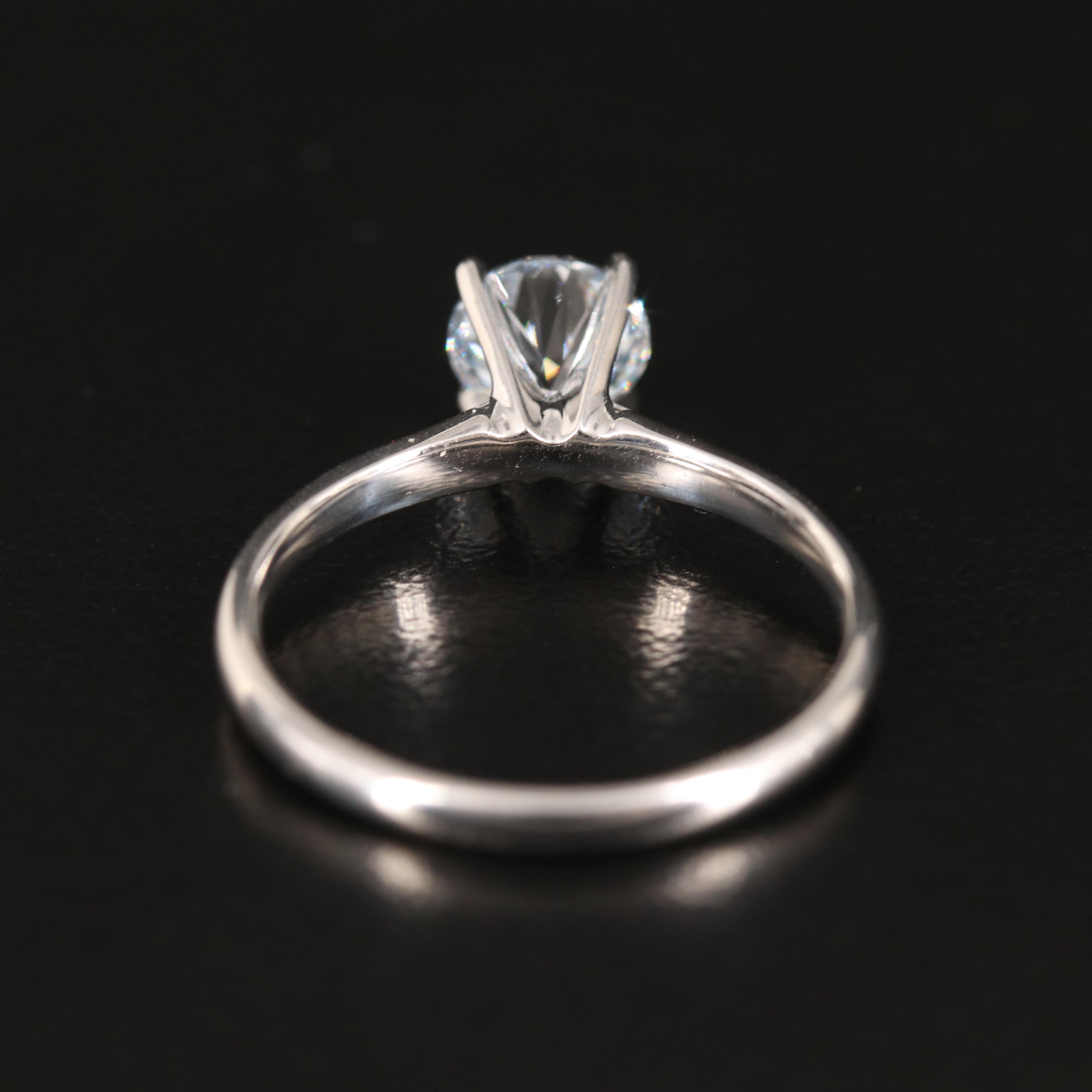 14K 0.94 CT Lab Grown Diamond Ring